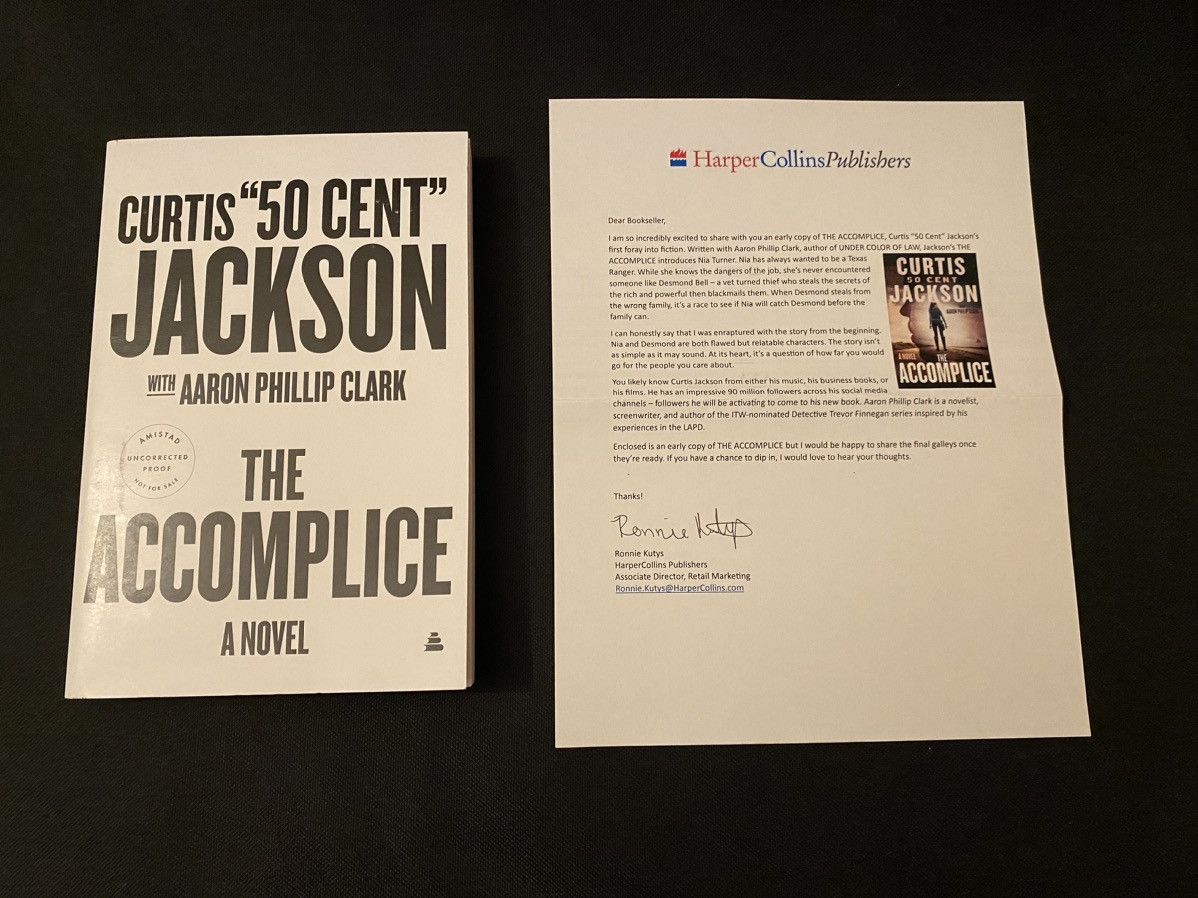 Other Hip hop 50 cent the accomplice book rare uncorrected Size ONE SIZE - 1 Thumbnail