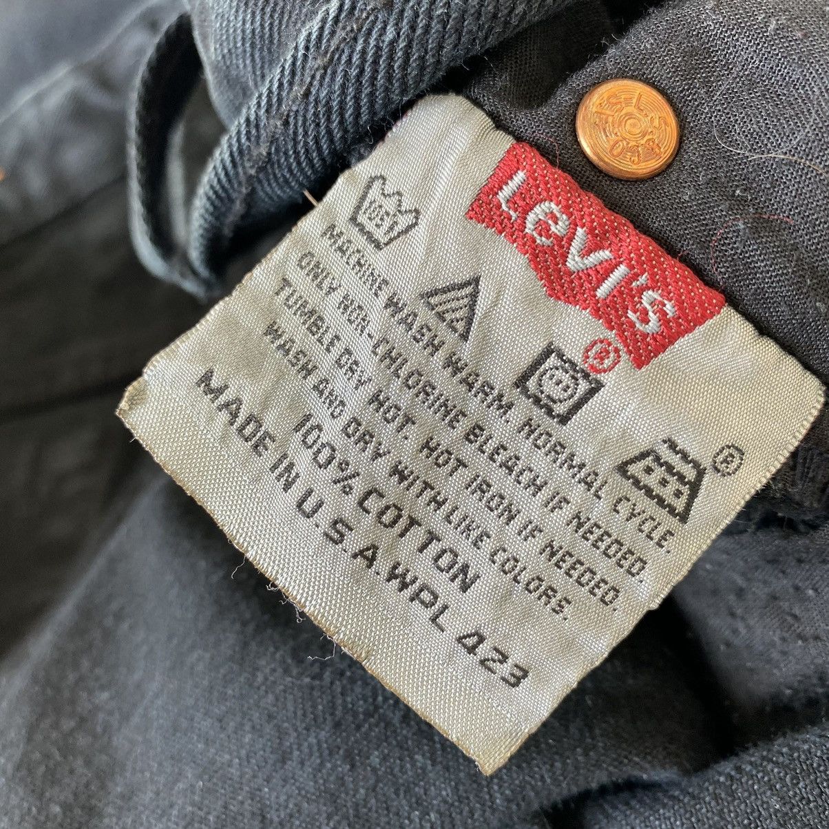 Levi's × Vintage Levi's "Chrome Hearts" custom white patched denim Size US 34 / EU 50 - 13 Thumbnail