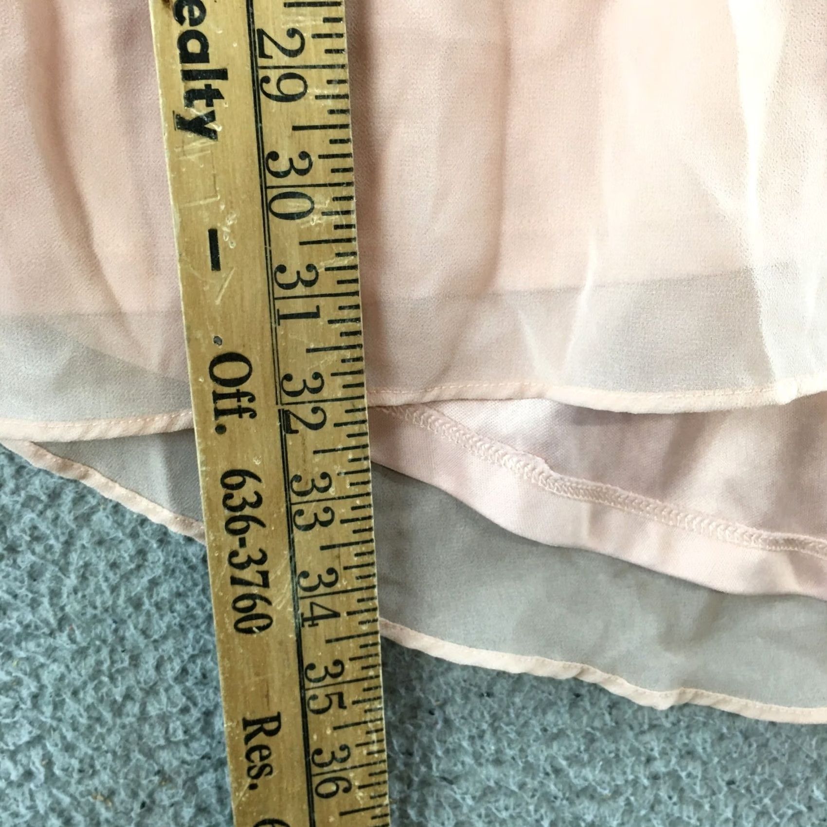 American Eagle Outfitters American Eagle Outfitters Mini Dress Womens M Peach Cap Sleeve Casual Stretch Dress Size M / US 6-8 / IT 42-44 - 6 Thumbnail