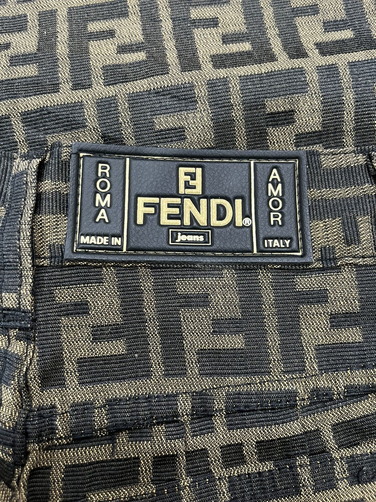 Fendi Fendi zucca pants archive vintage rare Size 26" / US 2 / IT 38 - 6 Thumbnail