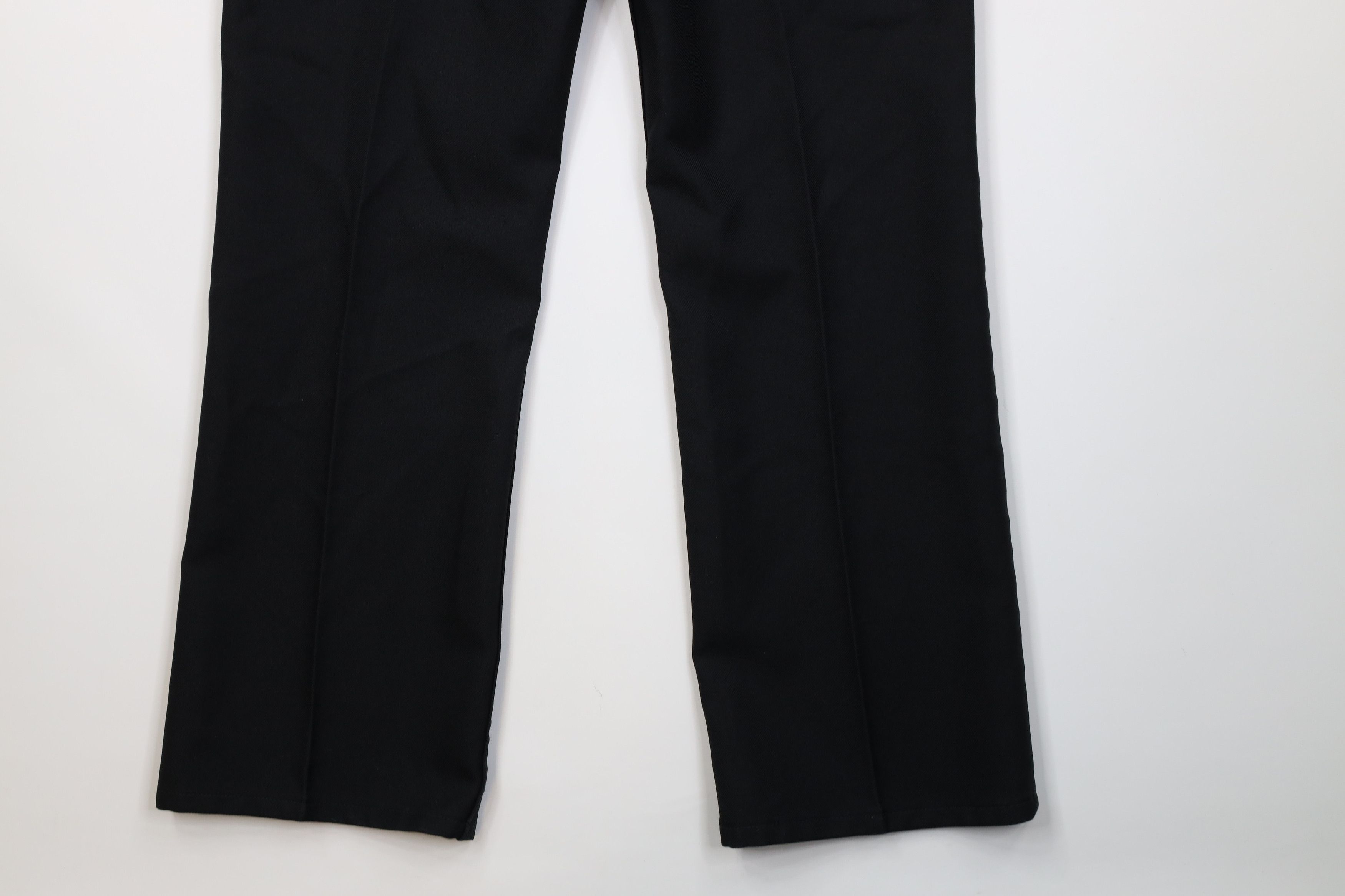 Wrangler Vintage 90s Wrangler Knit Flared Wide Leg Chino Pants Black Size US 38 / EU 54 - 13 Thumbnail