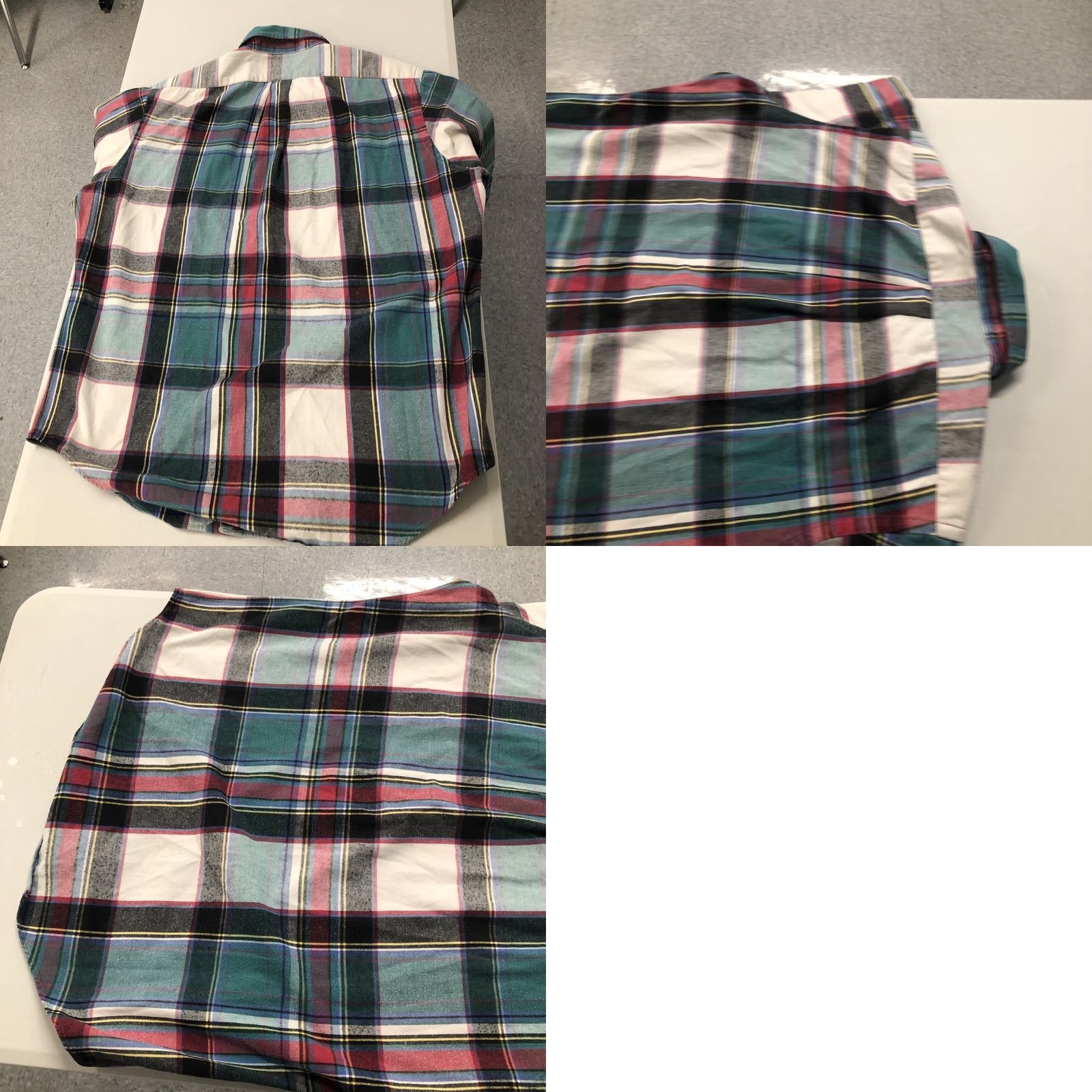 Ralph Lauren Ralph Lauren Shirt Men Large Multi-Color Button Madras Plaid Dress Casual Cotton Size US L / EU 52-54 / 3 - 8 Thumbnail