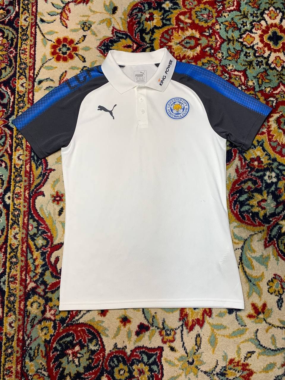 Puma Puma Leicester football soccer training polo shirt Size US S / EU 44-46 / 1 - 1 Thumbnail