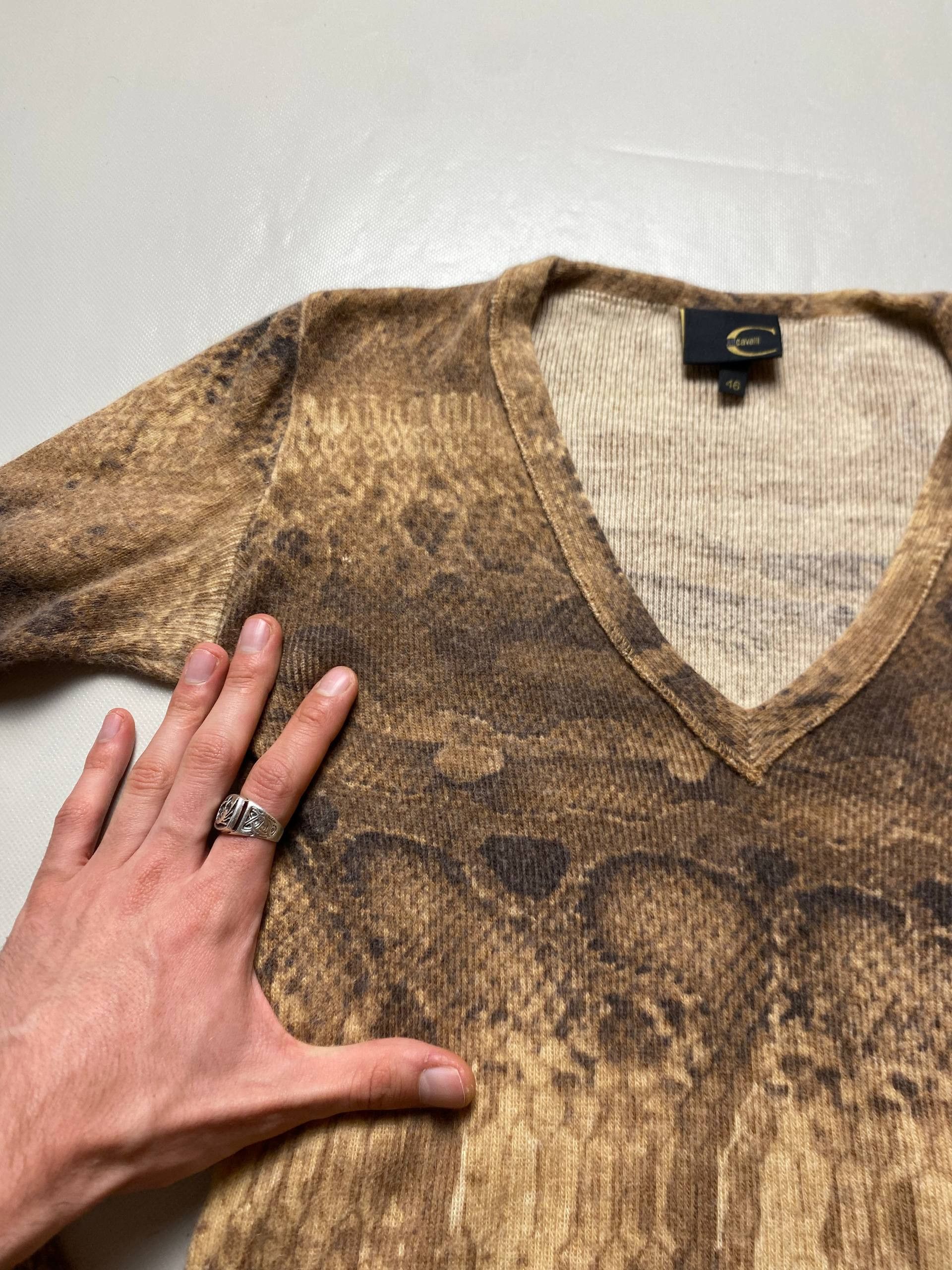 Just Cavalli Vintage Rare Just Cavalli Swetaer Size L / US 10 / IT 46 - 3 Thumbnail