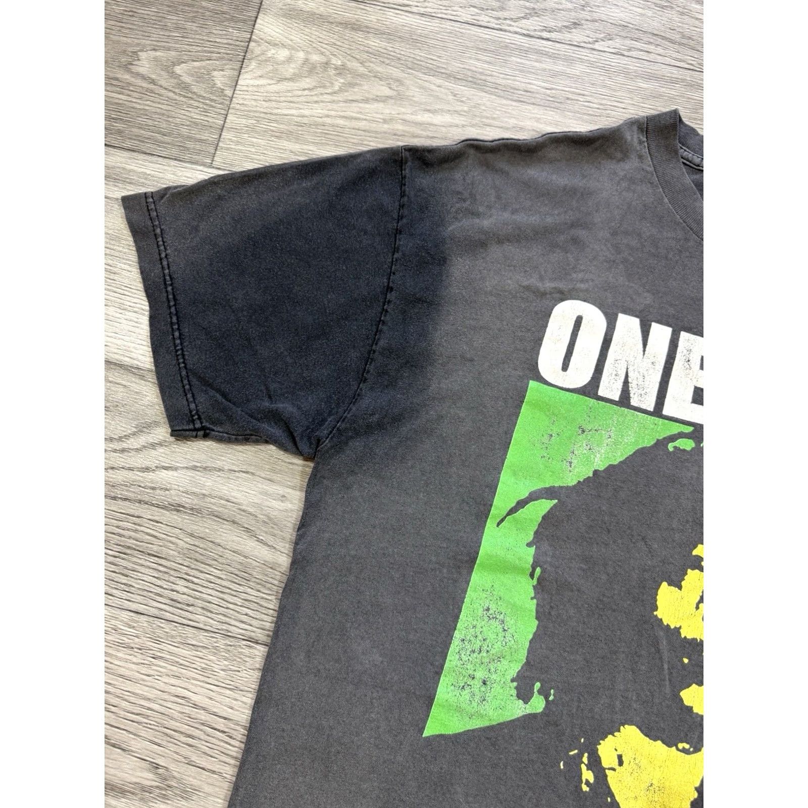 Vintage Bob Marley 1990’s One Love Rasta Faded T Shirt Short Sleeve Men's Size XL Gray Size US XL / EU 56 / 4 - 6 Thumbnail