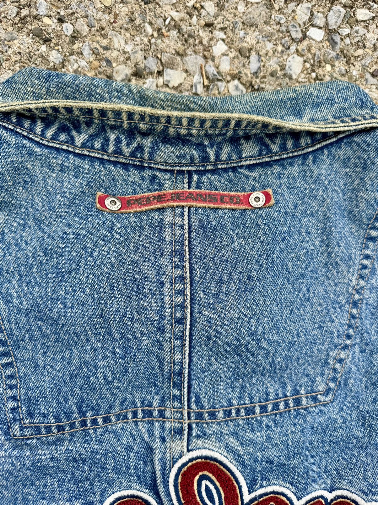 Pepe Jeans × Vintage Pepe Jeans Vintage Y2K 2000’s Denim Jean Jacket Size US XXL / EU 58 / 5 - 7 Thumbnail