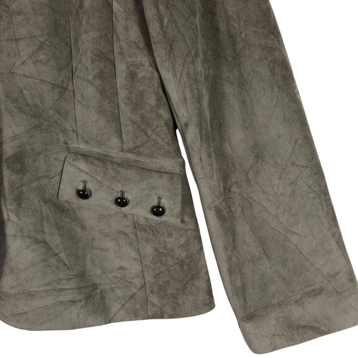 Longchamp LONGCHAMP Suede Blazer Jacket Size US L / EU 52-54 / 3 - 3 Thumbnail
