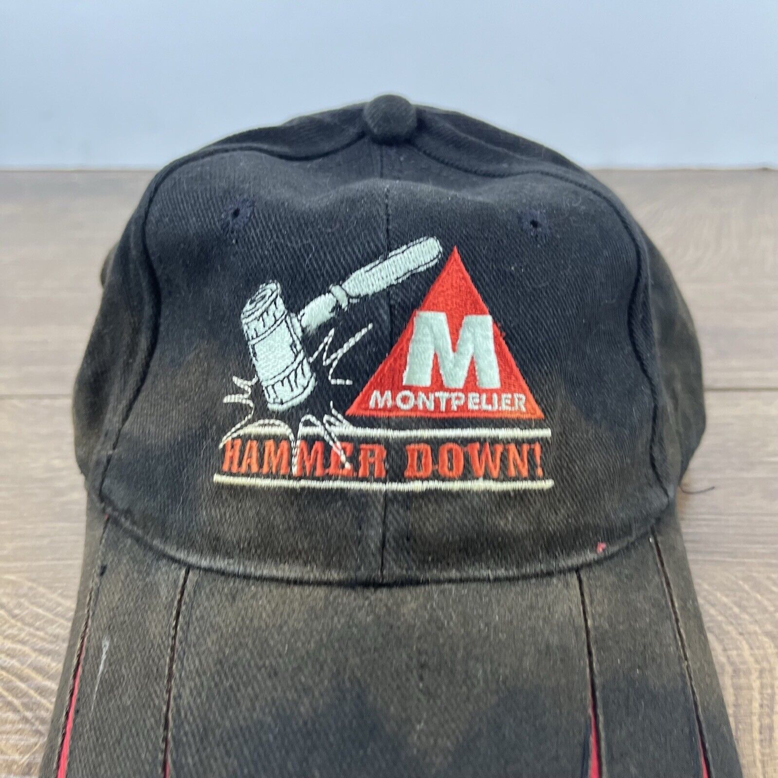 Other Montpelier Hat Hammer Down Hat Black Cap Hat Adjustable Hat Size ONE SIZE - 7 Thumbnail