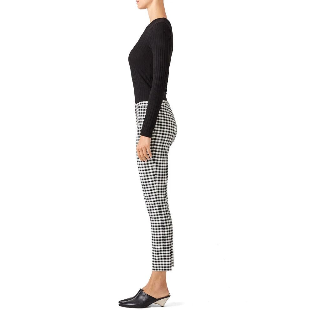Theory Theory Black/White Pants | Size 4 Size 27" / US 4 / IT 40 - 4 Thumbnail