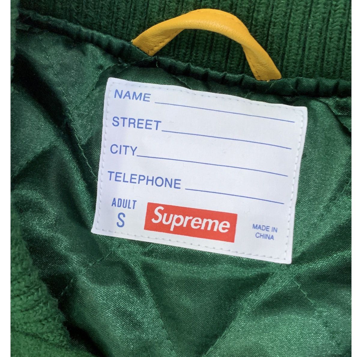 Supreme Supreme SS25 Praises Varsity Jacket Size US S / EU 44-46 / 1 - 3 Thumbnail