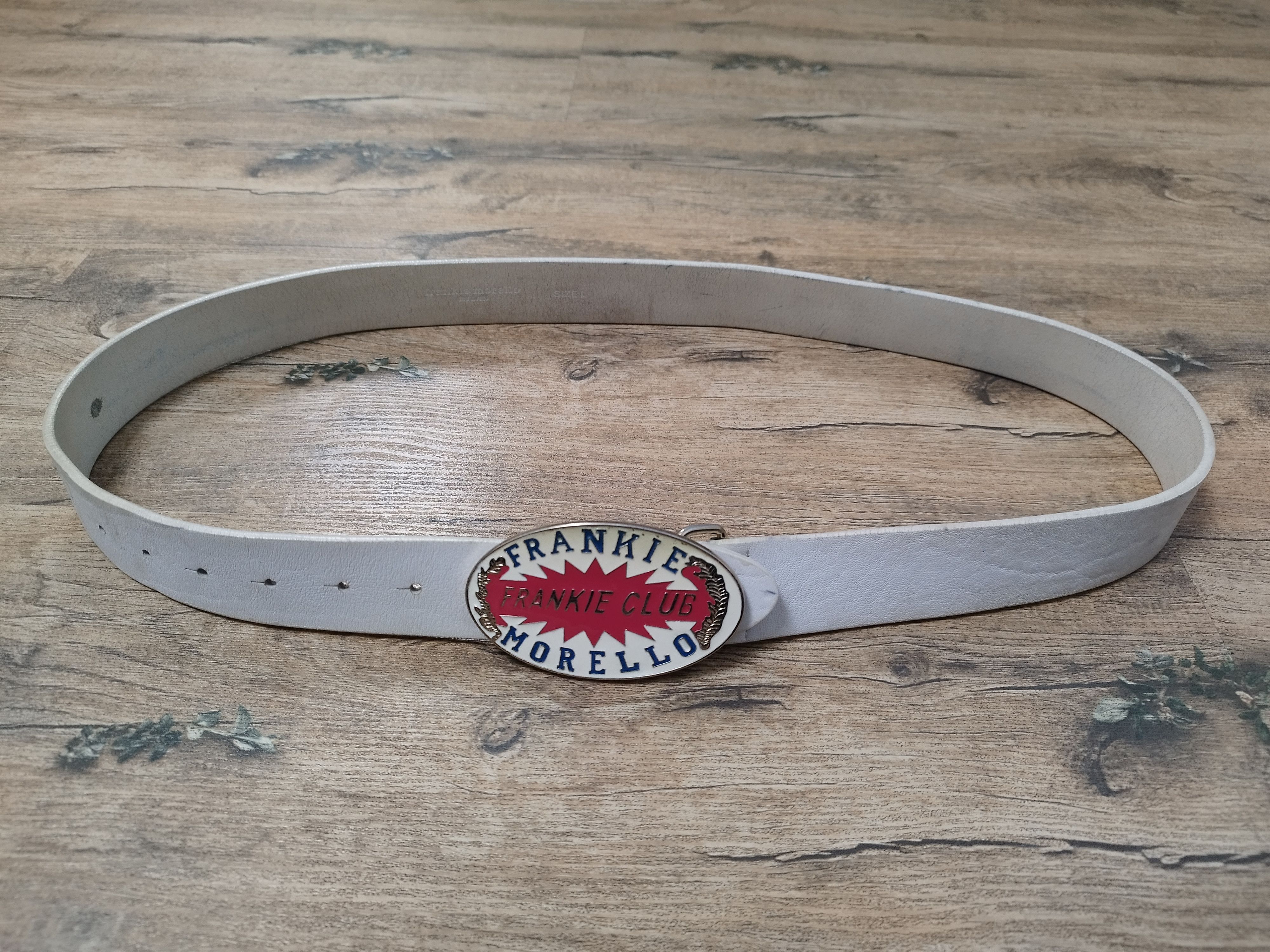 Frankie Morello Vintage Frankie Morello Milan Leather Belt Frankie Club Size ONE SIZE - 4 Thumbnail