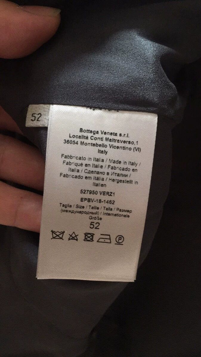 Bottega Veneta BOTTEGA VENETA 52 Slim Suit (New, Italy) Size 52R - 7 Thumbnail