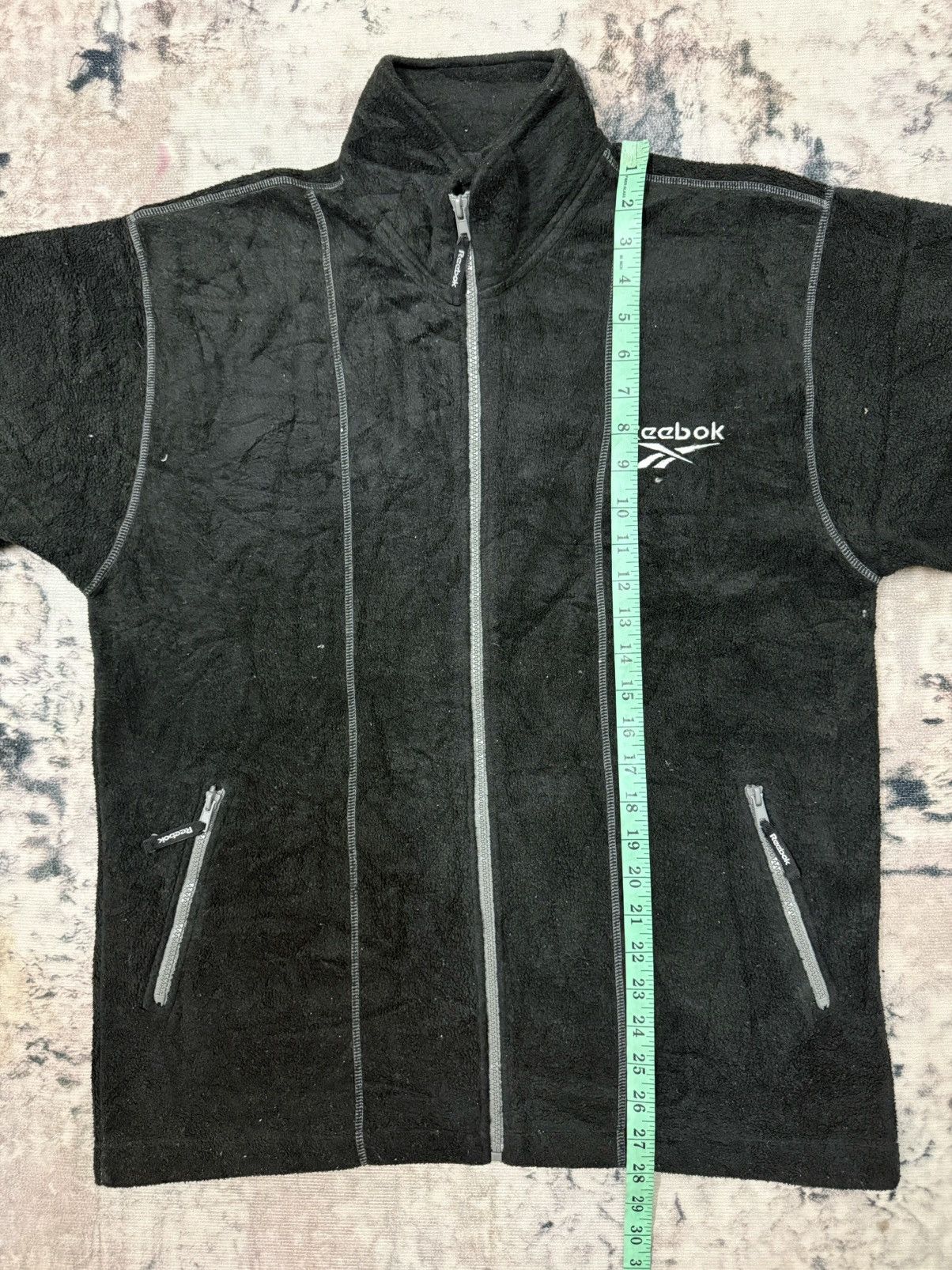 Reebok Reebok Backhit Embroidery Logo Zip Up Sweater Jacket Size US M / EU 48-50 / 2 - 12 Thumbnail