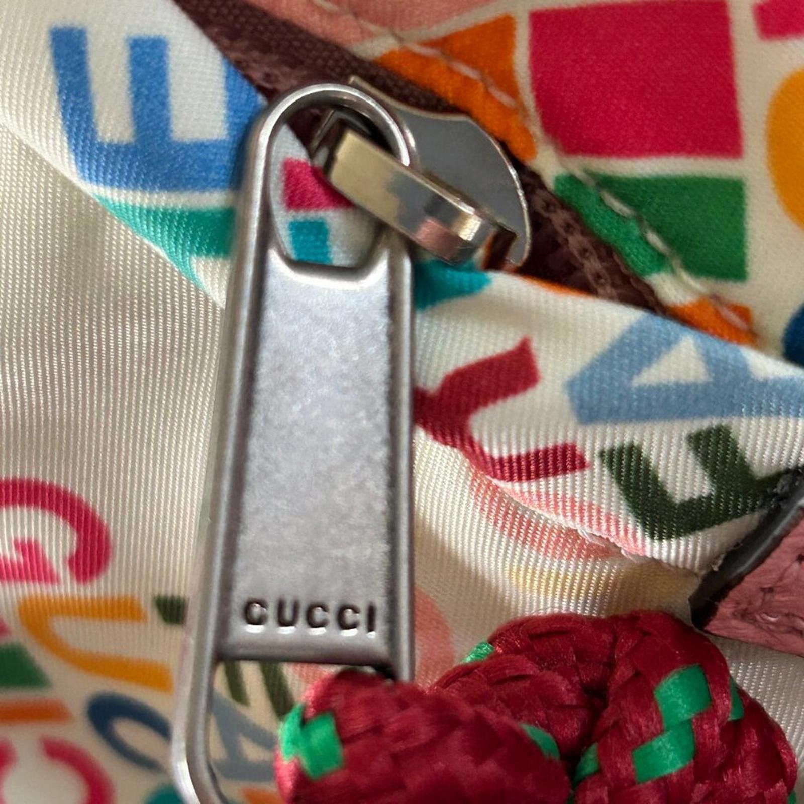Gucci NWT GUCCI The North Face M Nylon Leather Backpack White Size ONE SIZE - 7 Thumbnail