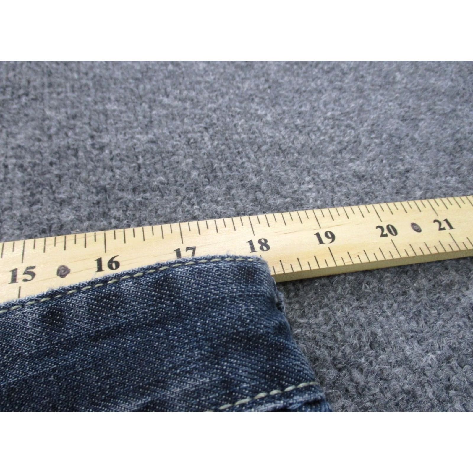 Ecko Unltd. Ecko Unltd Jeans Men Blue Denim Straight Casual Embroidered Y2K Skater Faded 36 Size US 36 / EU 52 - 7 Thumbnail