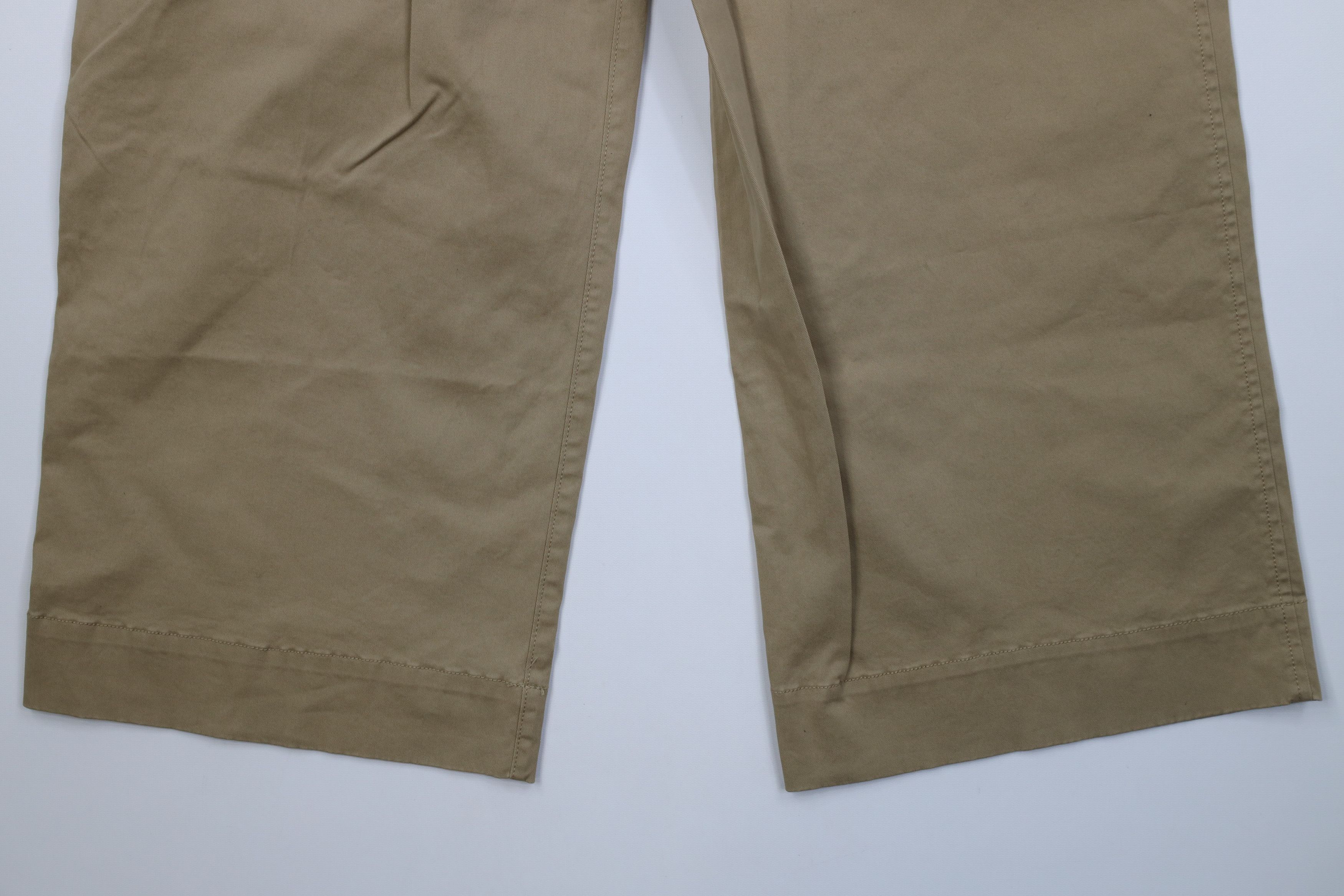 Gap Deadstock Vintage Y2K Gap High Rise Cropped Wide Leg Pants Size 30" / US 8 / IT 44 - 11 Thumbnail