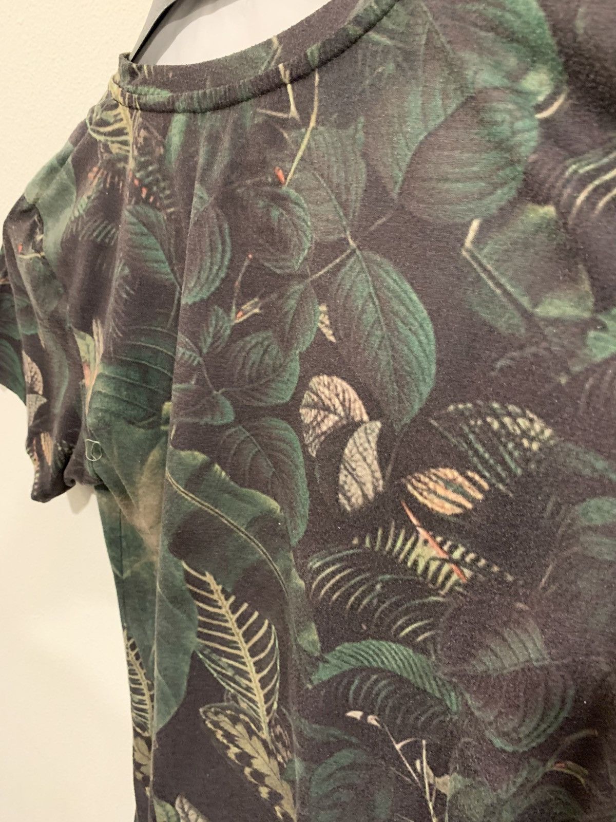 Vintage vintage Tropical leaf print tee Size US S / EU 44-46 / 1 - 6 Thumbnail