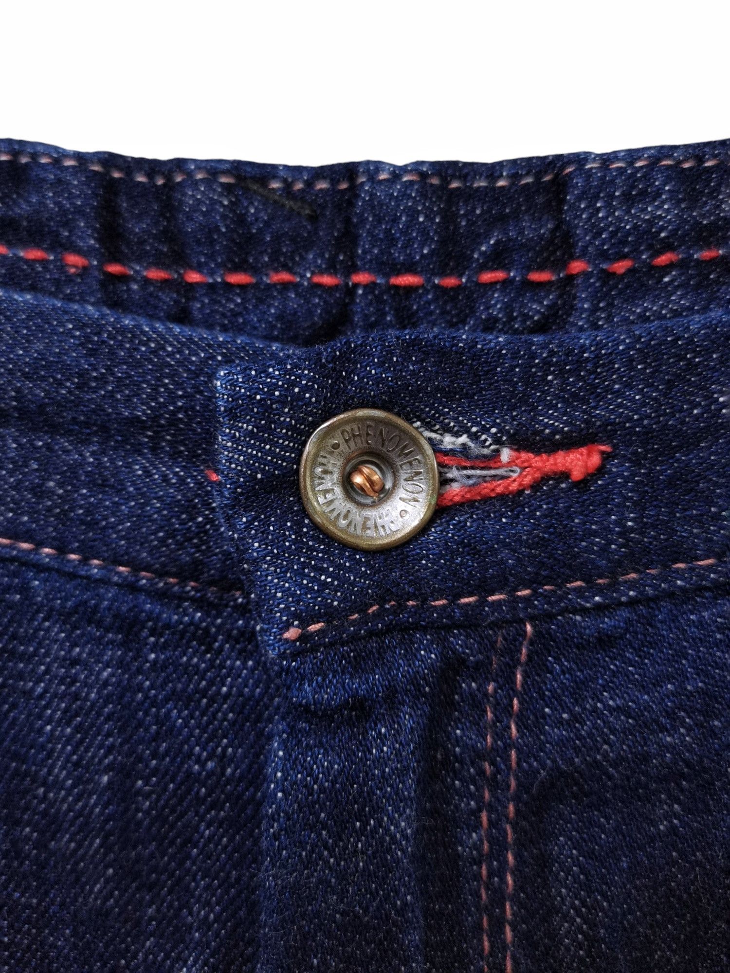 PHENOMENON 🇯🇵Phenomenon🇯🇵Hybrid Wabash Pocket Japan Denim Jeans Size US 32 / EU 48 - 10 Thumbnail
