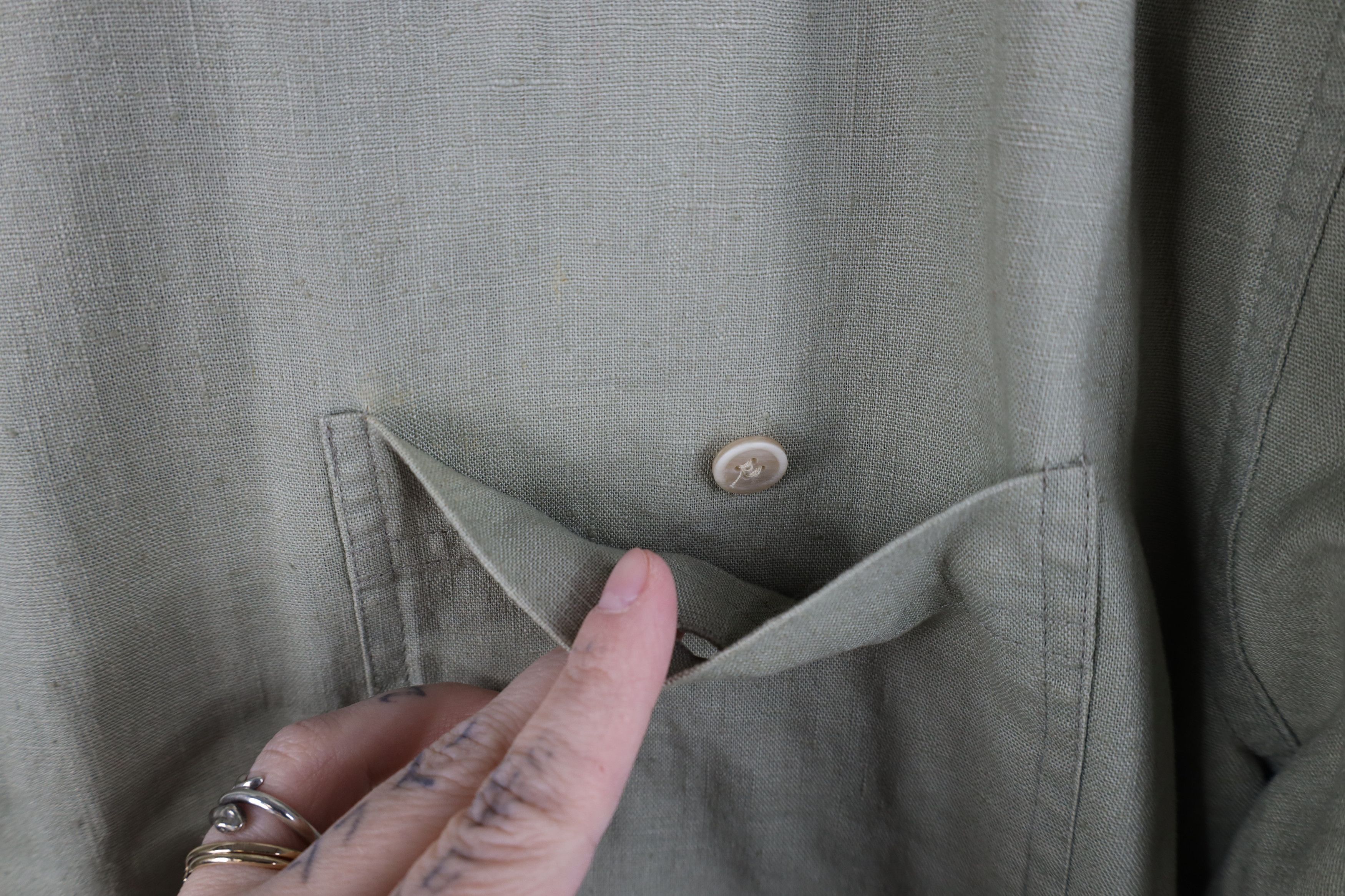 Vintage Vintage 90s Streetwear Blend Baggy Fit Collared Button Shirt Size US XL / EU 56 / 4 - 5 Thumbnail