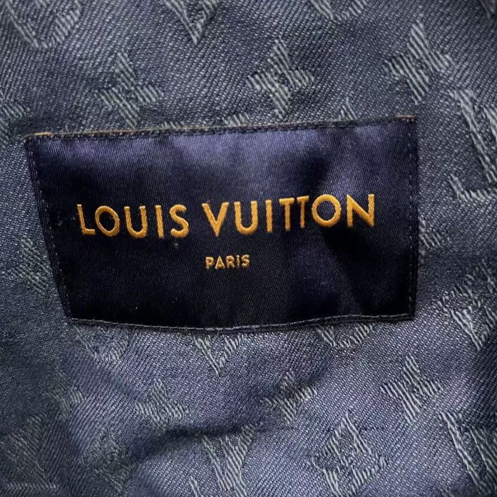 Louis Vuitton Louis Vuitton LV navy denim jacket 2412-Nextarrow Size US L / EU 52-54 / 3 - 3 Thumbnail