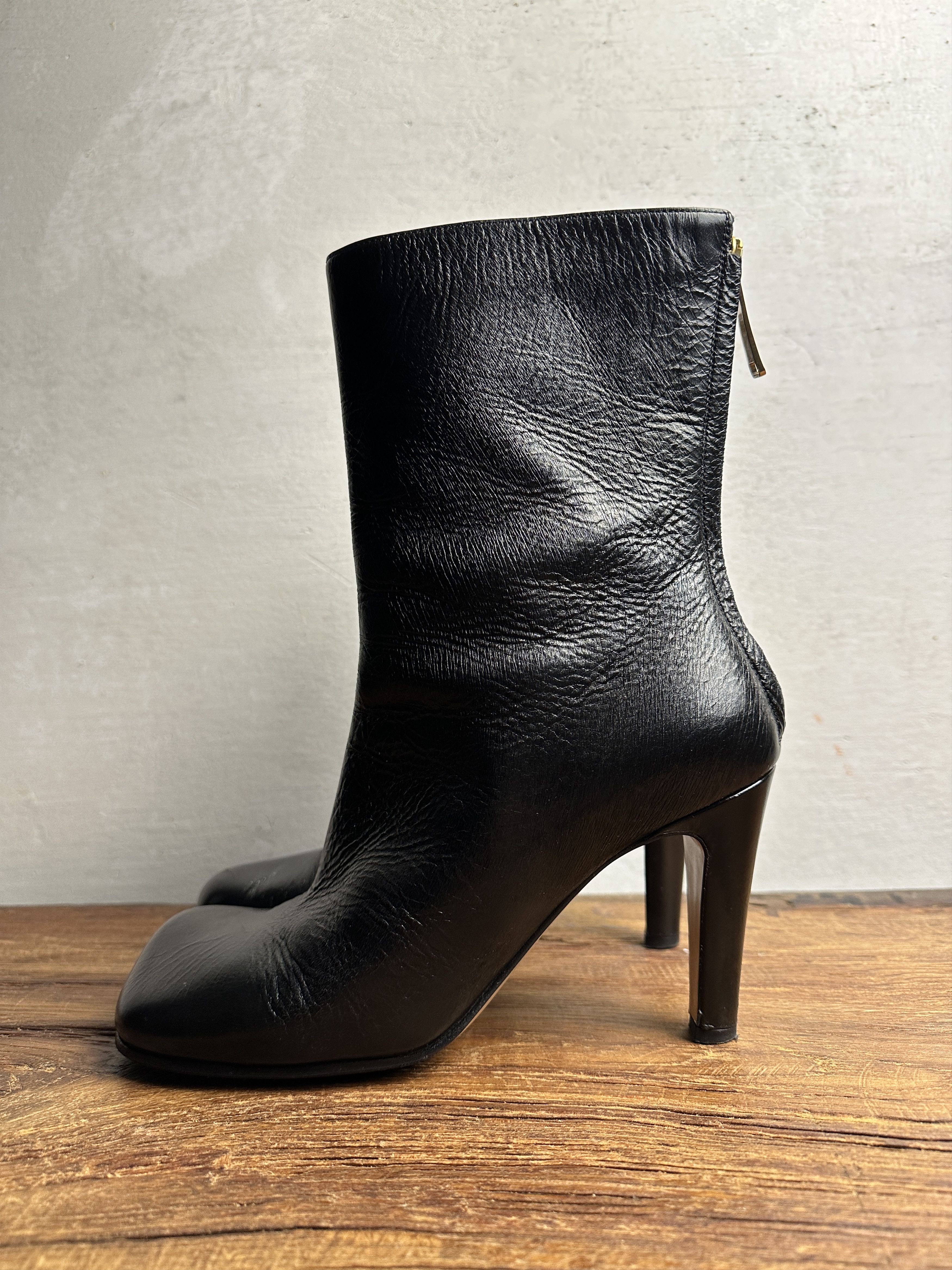 Bottega Veneta Bottega Veneta Squared Toe LAVILLE Nappa Boots Size US 8.5 / IT 38.5 - 3 Thumbnail