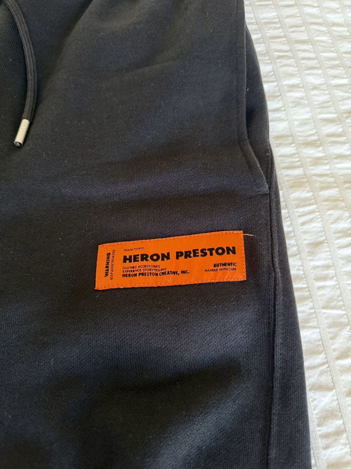 Heron Preston Heron Preston FW21 “СТИЛЬ” Style Sweatpants Size US 30 / EU 46 - 5 Thumbnail