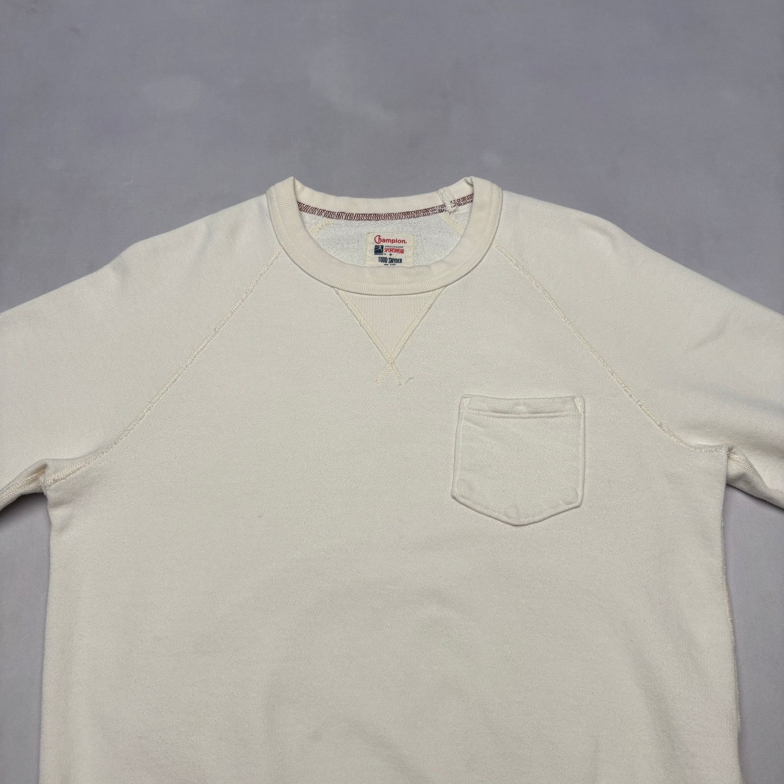 Todd Snyder Champion Todd Snyder Sweatshirt Raglan Pocket Pullover Small Size US S / EU 44-46 / 1 - 2 Thumbnail
