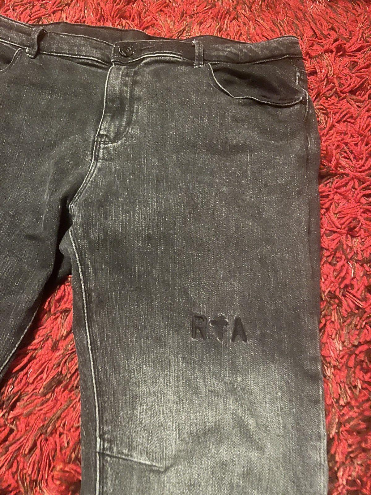 Rta Rta Bryant Skinny Jeans Size 34 Charcoal Gray Size US 34 / EU 50 - 2 Thumbnail