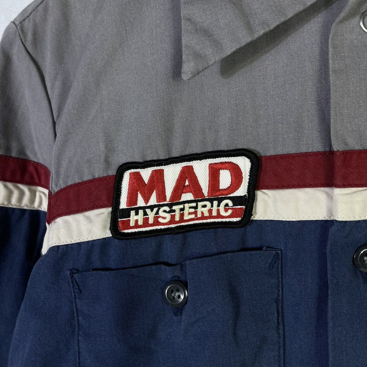 Hysteric Glamour Hysteric Glamour Mad Patches Motor Racer Shirt Size US S / EU 44-46 / 1 - 5 Thumbnail