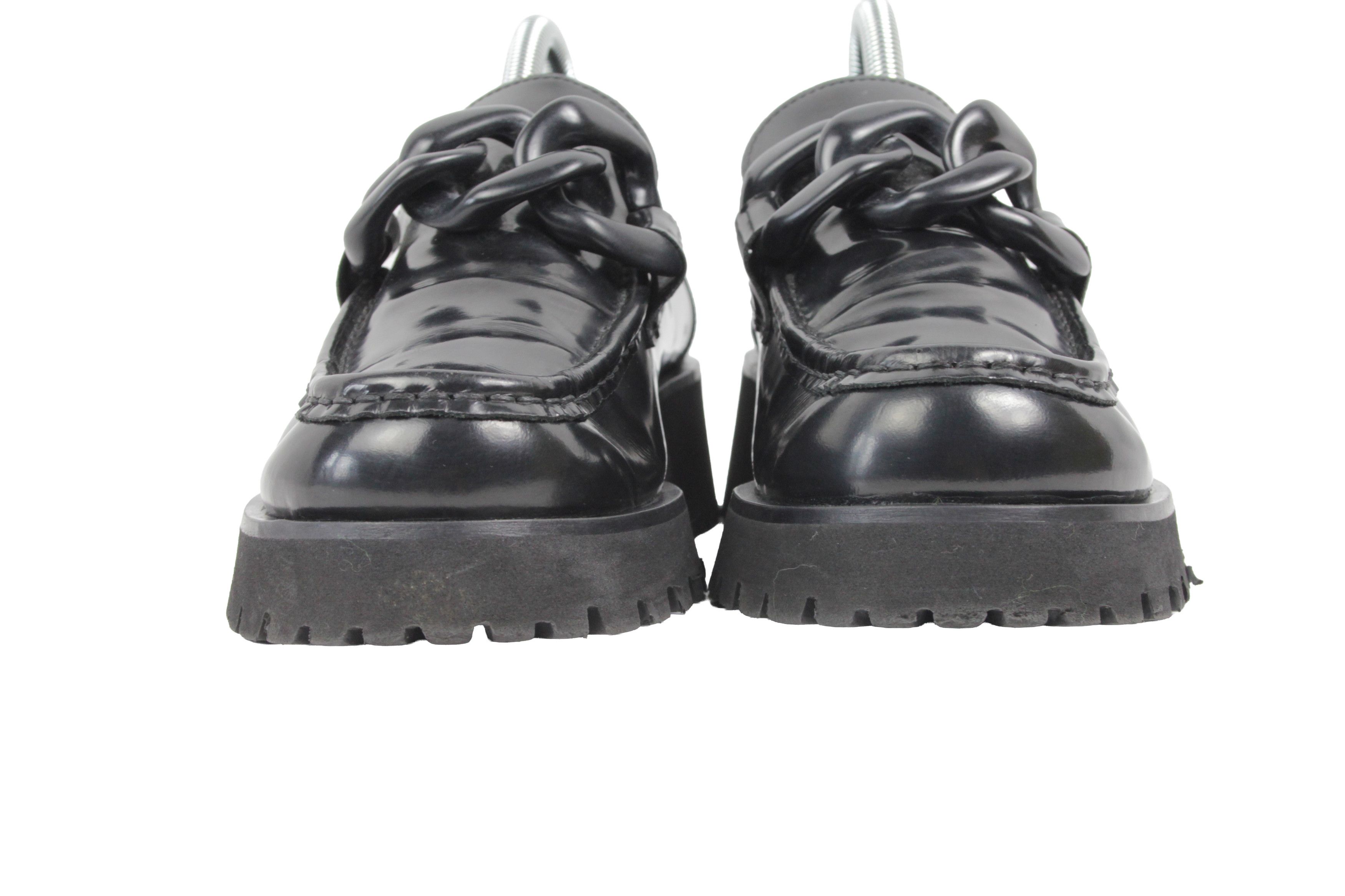 Japanese Brand Poesie Veneziane Ultra Light Chain Application Loafers Size US 10 / IT 40 - 4 Thumbnail