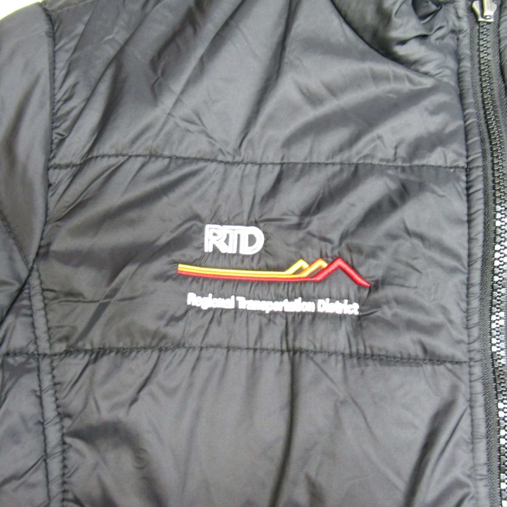 Port Authority VINTAGE Port Authority Jacket Mens XL Black Insulated RTD Bus Driver Quilted Puffer LOGO Size US XL / EU 56 / 4 - 7 Thumbnail