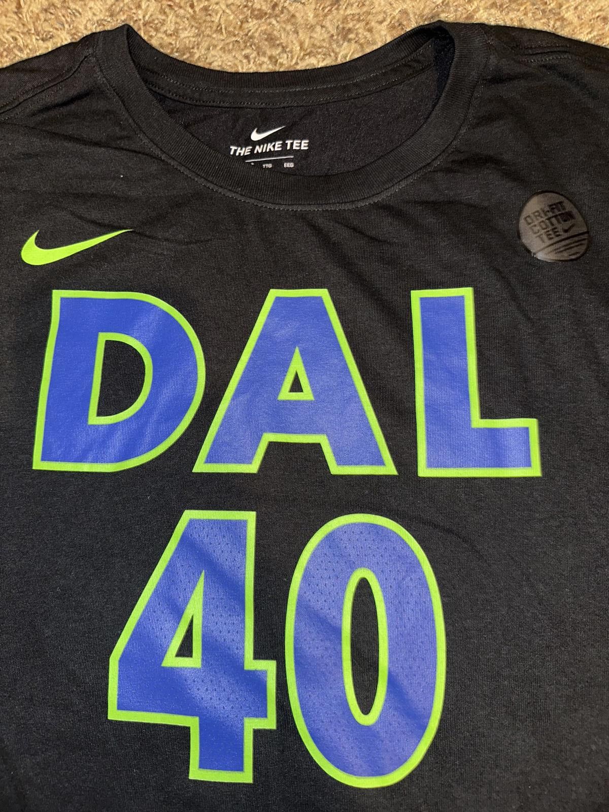 Nike Nike Men's Dallas Mavericks Harrison Barnes Name & Number Black T-Shirt Size US XXL / EU 58 / 5 - 4 Thumbnail