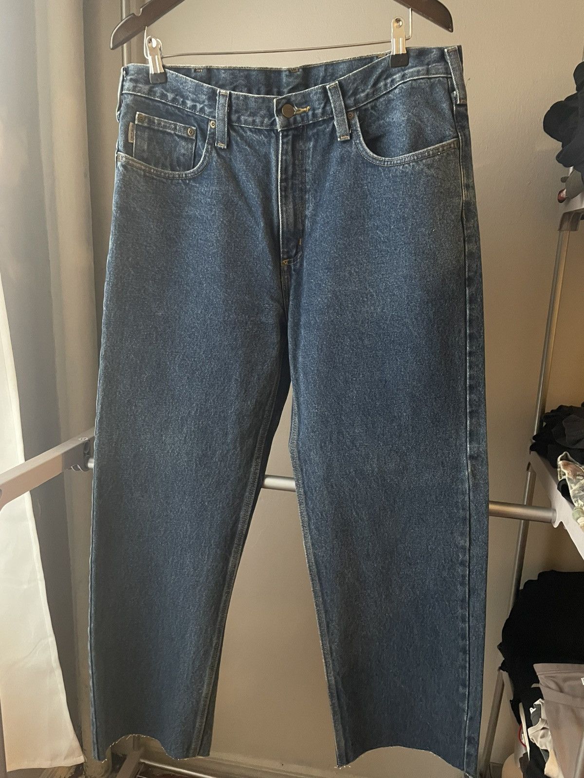 Carhartt Carharrt Blue Denim Jeans Size US 36 / EU 52 - 1 Thumbnail