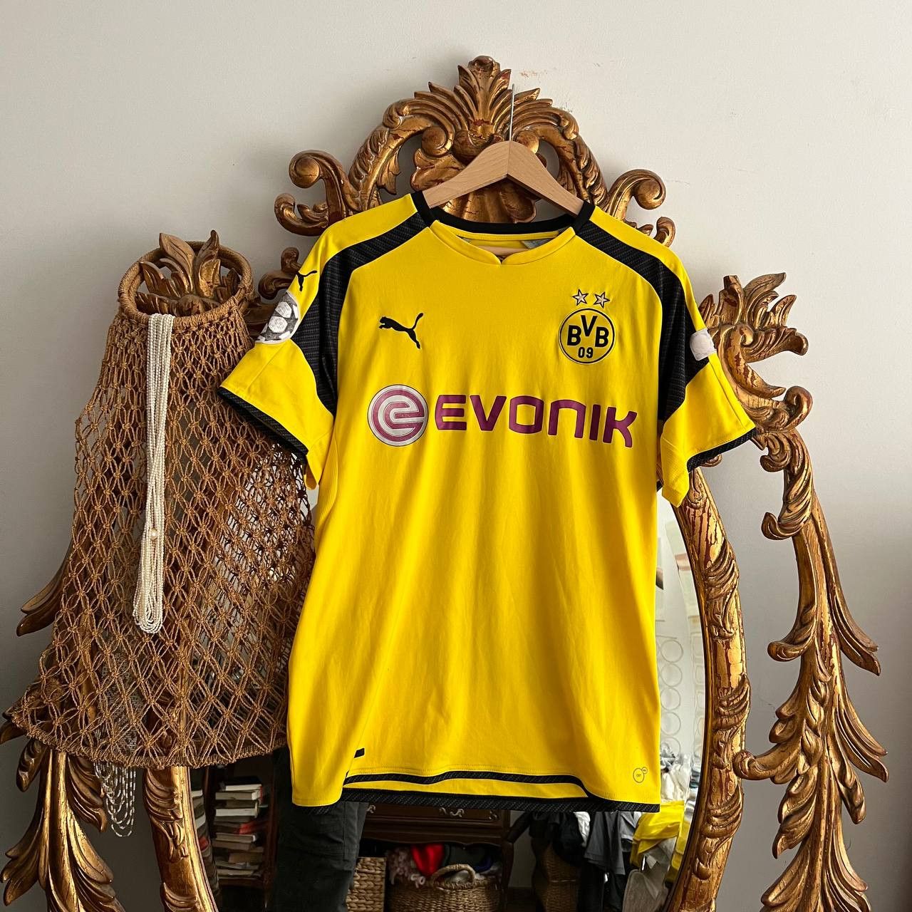 Puma PUMA BORUSSIA DORTMUND #11 REUS FOOTBALL SOCCER JERSEY Size US L / EU 52-54 / 3 - 1 Thumbnail