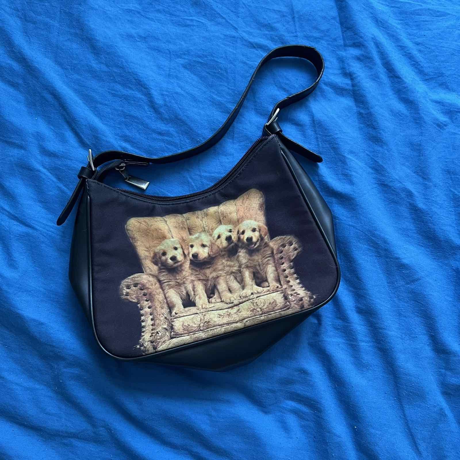 Other Bog Dog Smile Cute Puppy Custom Purse Japanese Mesh Size ONE SIZE - 2 Thumbnail