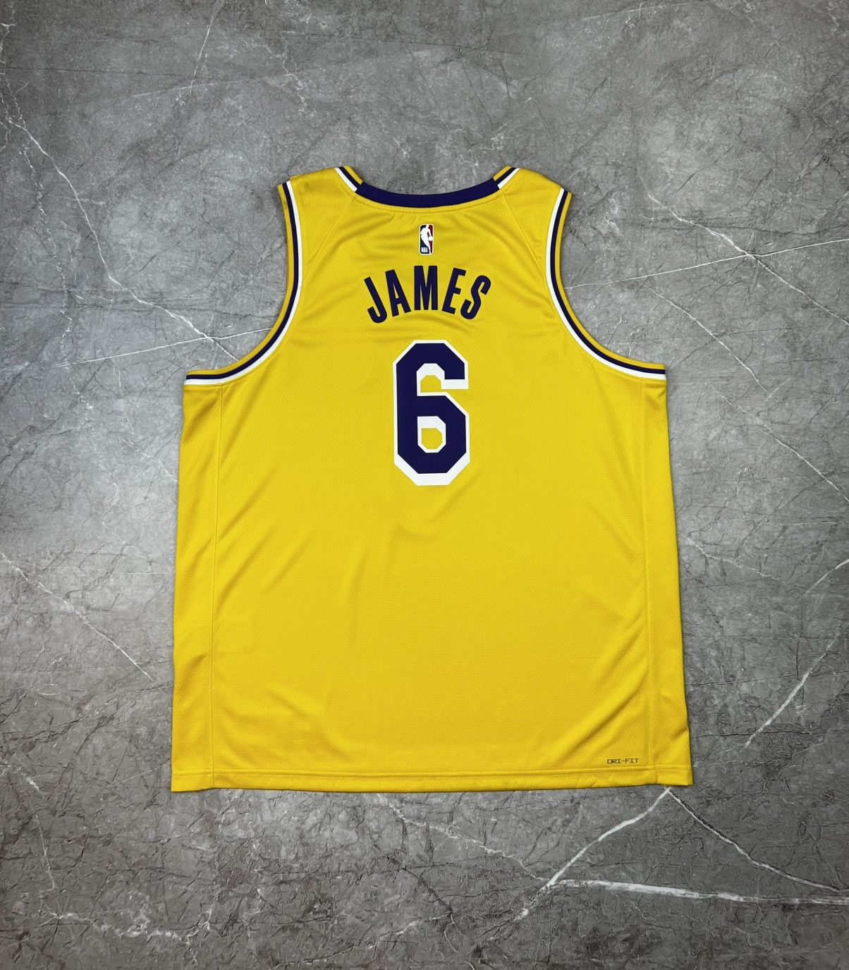 NBA × Nike NIKE LEBRON JAMES # 6 LAKERS ICON NBA 75 SWINGMAN JERSEY Size US XXL / EU 58 / 5 - 2 Thumbnail