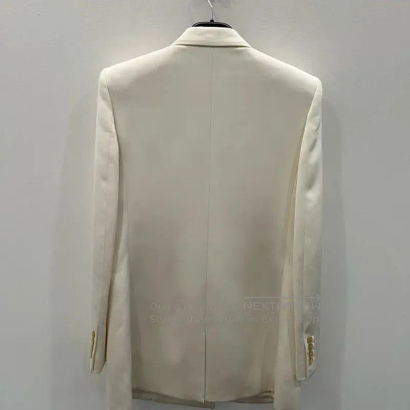Saint Laurent Paris Saint Laurent Cream Wool Ladies Jacket . Size M / US 6-8 / IT 42-44 - 1 Thumbnail