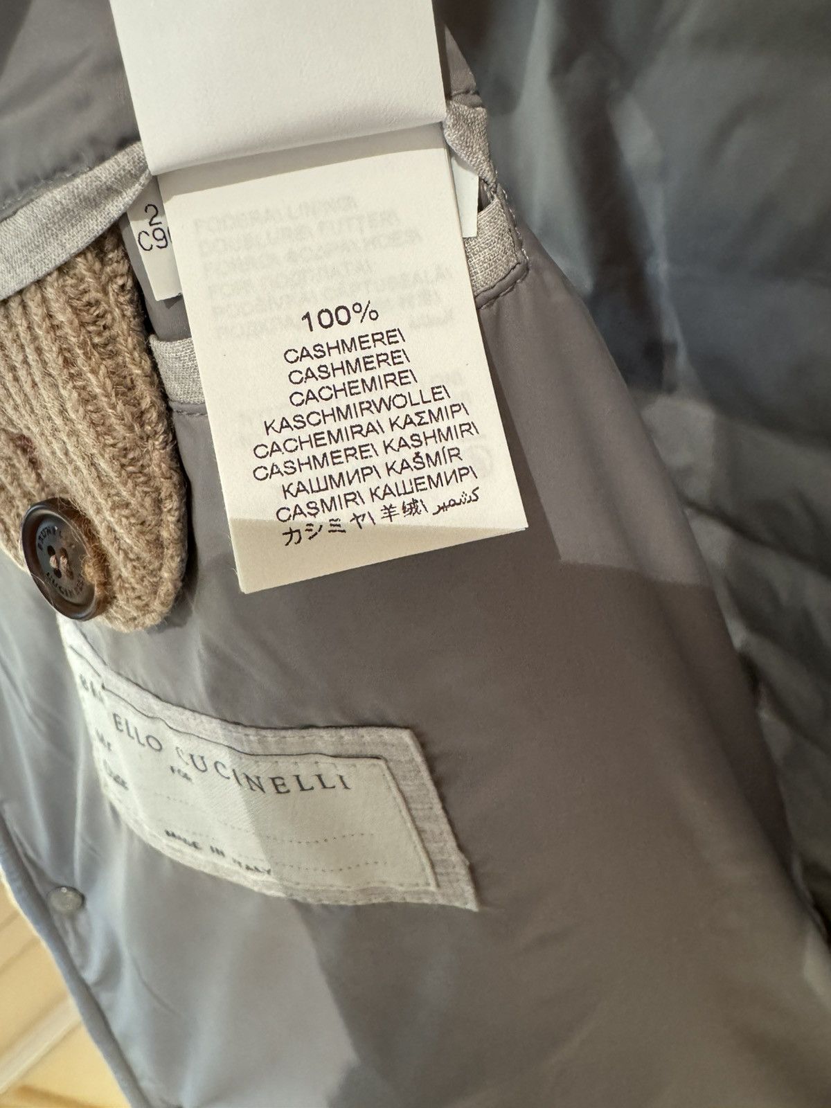 Brunello Cucinelli Brunello Cucinelli cashmere vest Size US XL / EU 56 / 4 - 7 Thumbnail