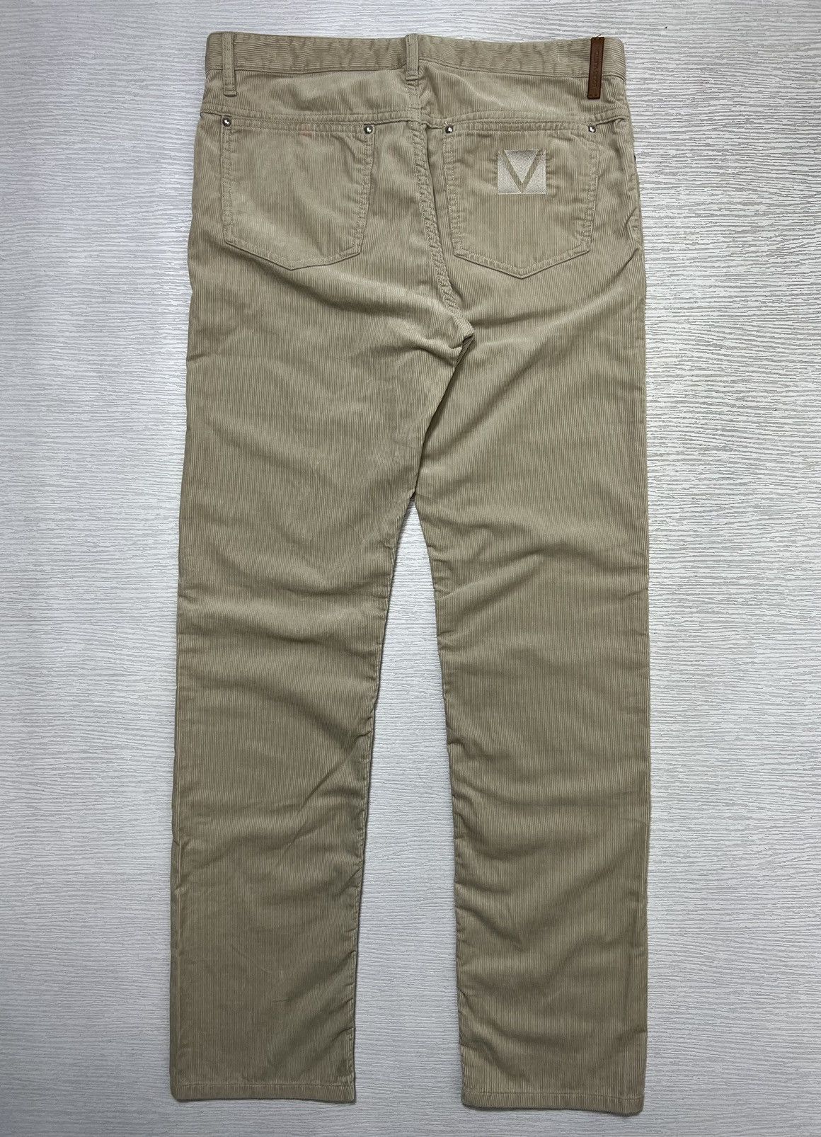Louis Vuitton Louis Vuitton - “Gaston V” Slim Corduroy Trouser Size US 30 / EU 46 - 1 Thumbnail