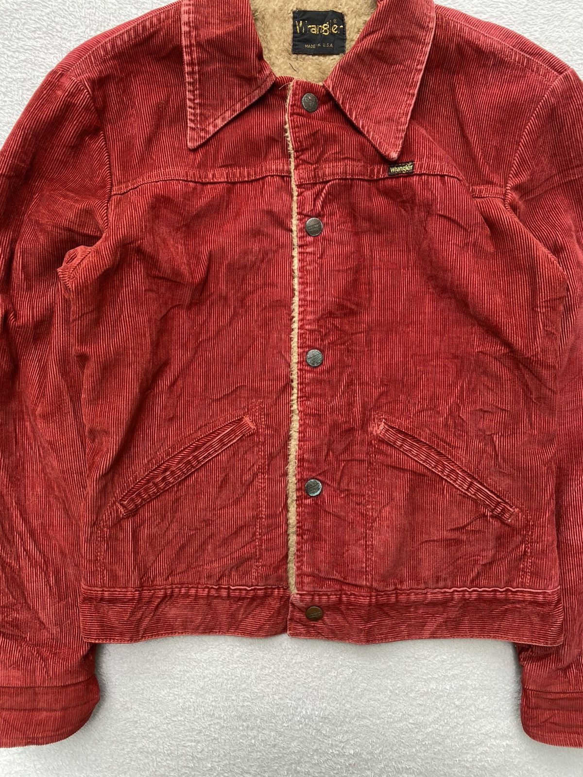 Wrangler 70s Corduroy Wool/Alpaca- Lined Jacket Size US S / EU 44-46 / 1 - 8 Thumbnail
