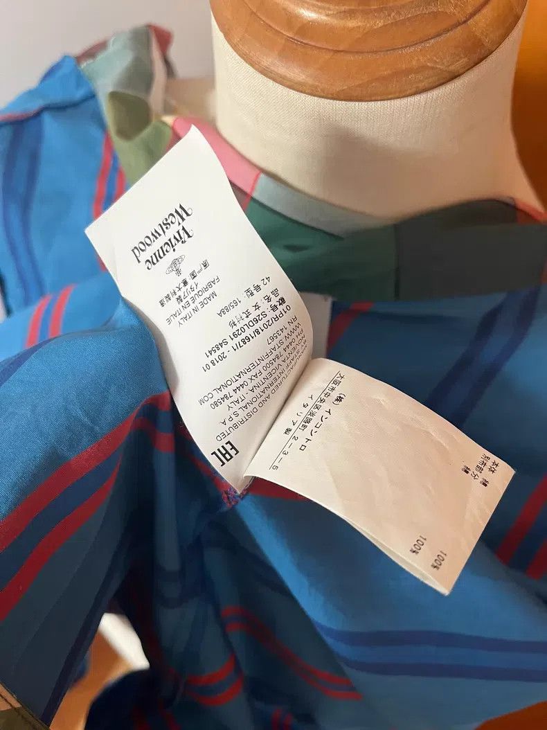 Vivienne Westwood Vivienne Westwood Bud Collar Short Sleeve Shirt Size M / US 6-8 / IT 42-44 - 6 Thumbnail