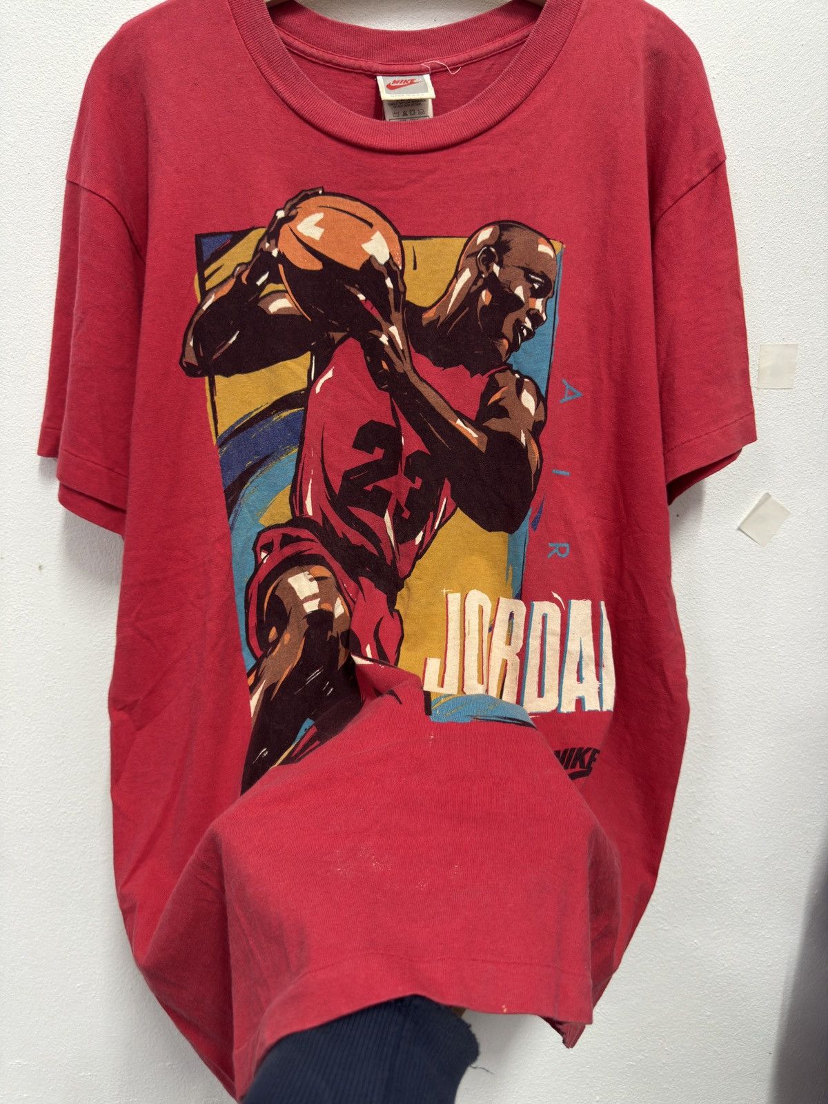 Nike Vintage Nike Jordan Tee Size US L / EU 52-54 / 3 - 6 Thumbnail