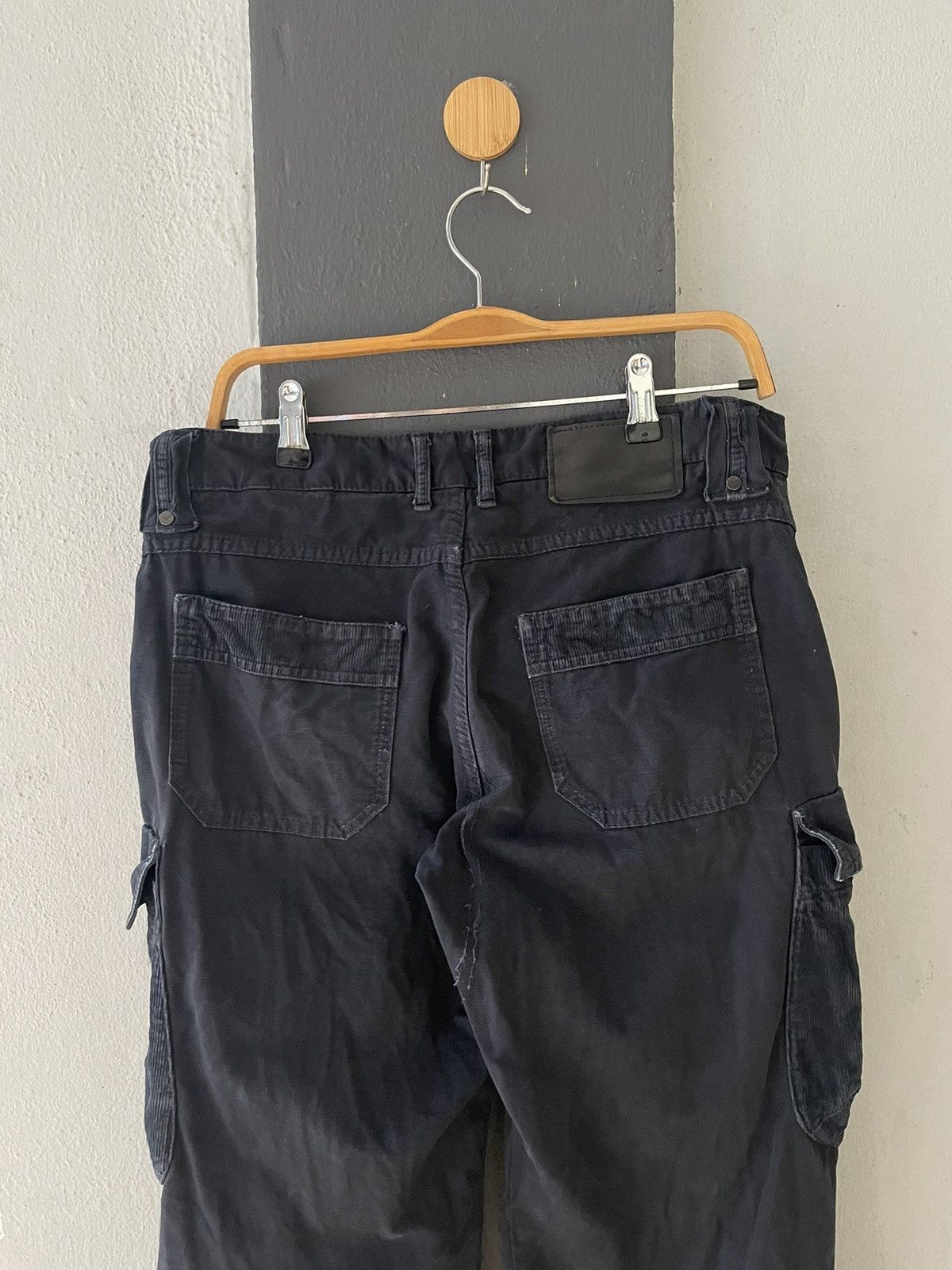 Emporio Armani 90’ Emporio Armani Double Pocket Corduroy Pants Size US 32 / EU 48 - 10 Thumbnail