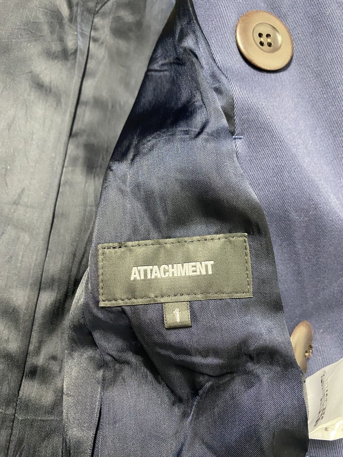 Attachment Kazuyuki Kumagai Attachment Double Breasted Jacket Size US S / EU 44-46 / 1 - 13 Thumbnail