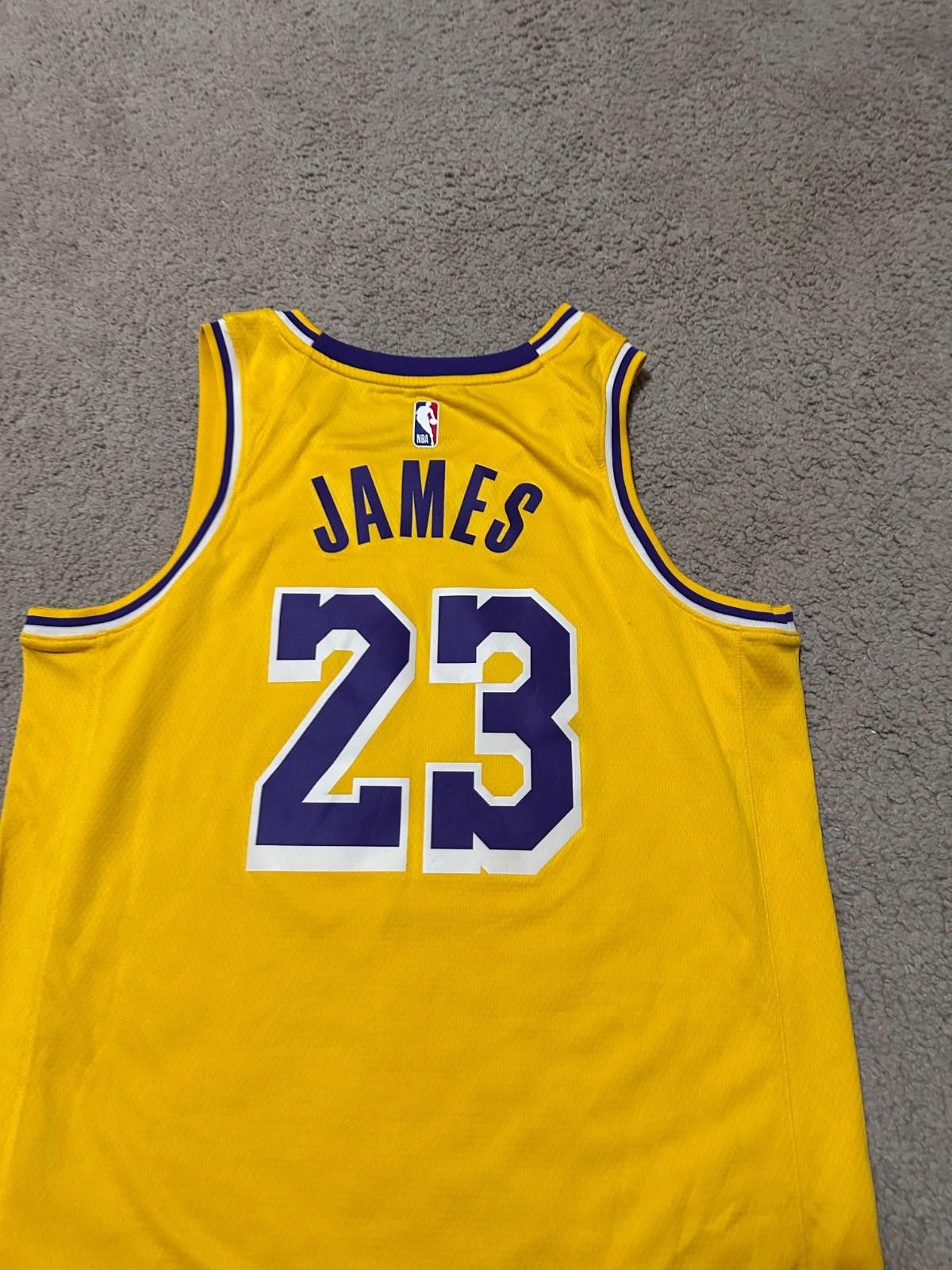 Nike Nike Swingman Los Angeles Lakers LeBron James #23 Jersey 48L Size US L / EU 52-54 / 3 - 8 Thumbnail