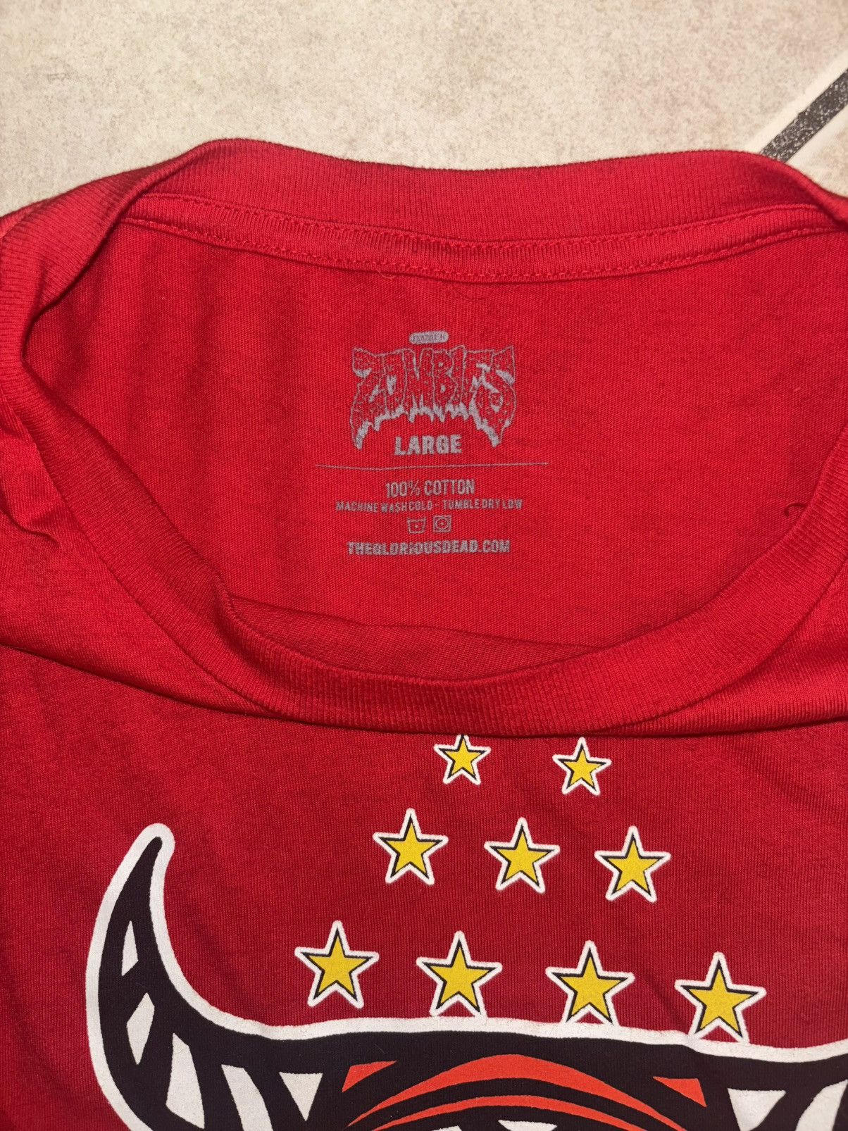 Flatbush Zombies Flatbush Zombie Chicago Bulls Tee Size US L / EU 52-54 / 3 - 5 Thumbnail