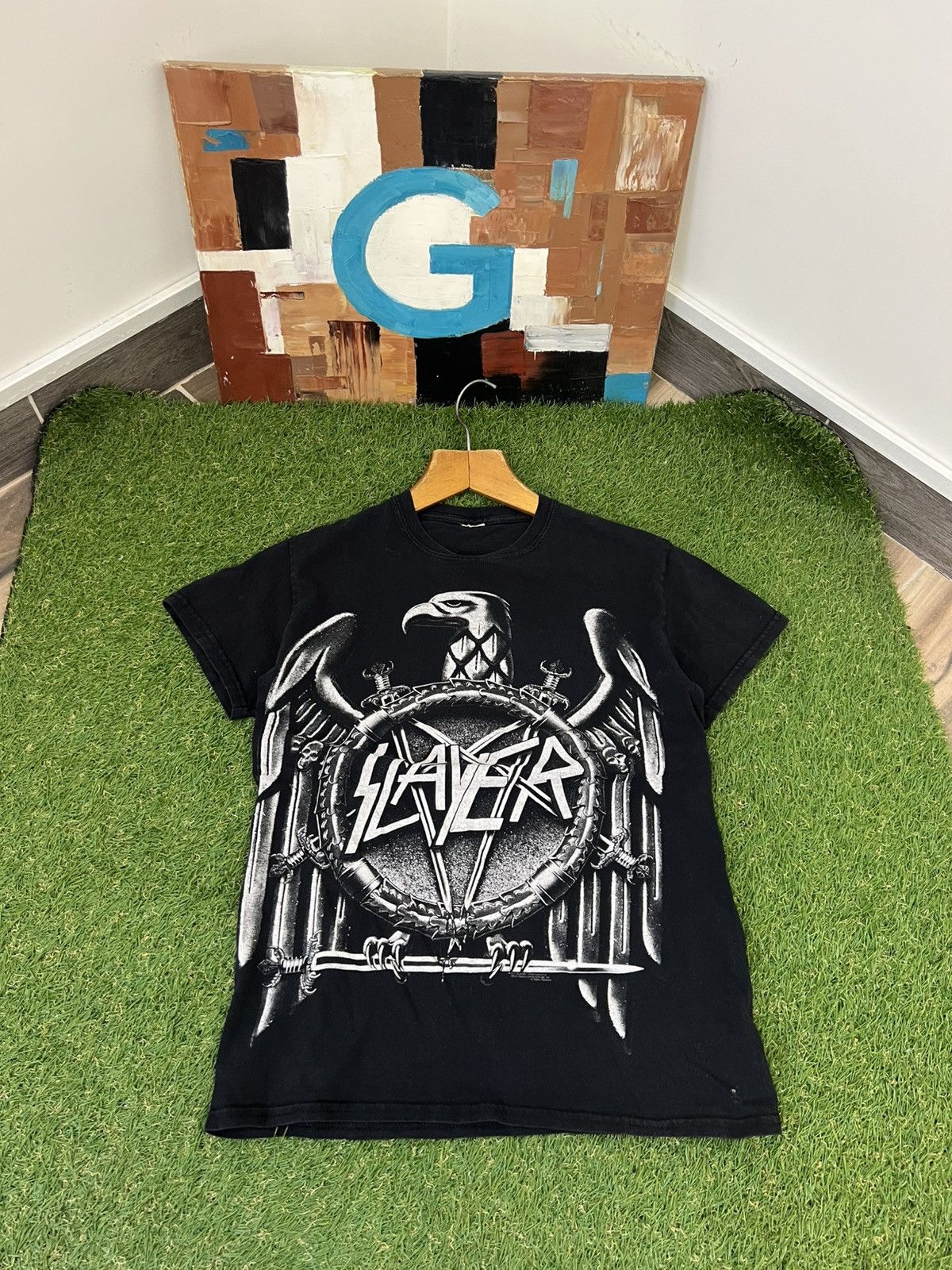 Slayer × Vintage Slayer vintage t-shirt size S Size US S / EU 44-46 / 1 - 1 Thumbnail