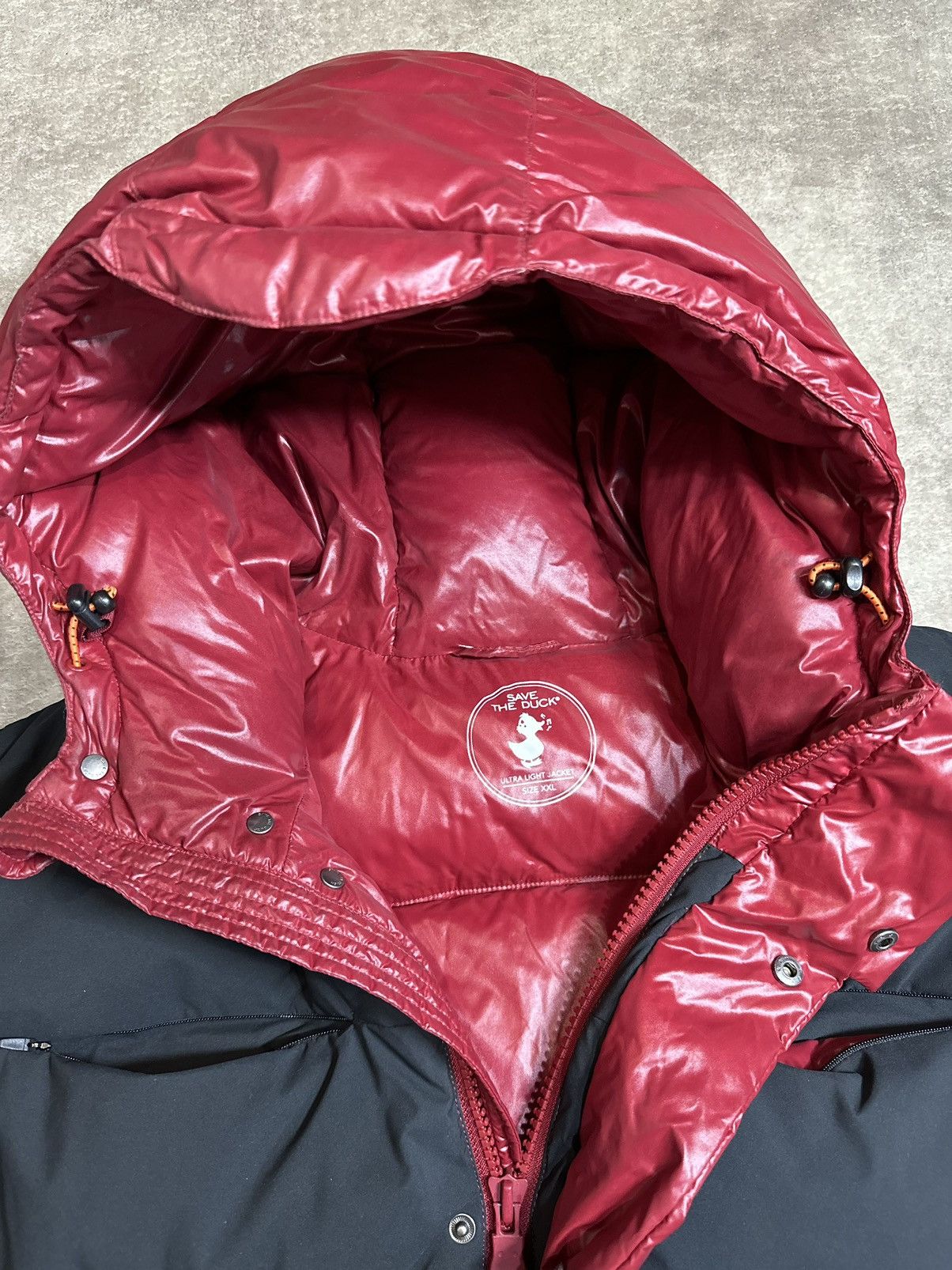 Save The Duck Save The Duck Luma Hooded Puffer Glossy Jacket Size US XL / EU 56 / 4 - 7 Thumbnail