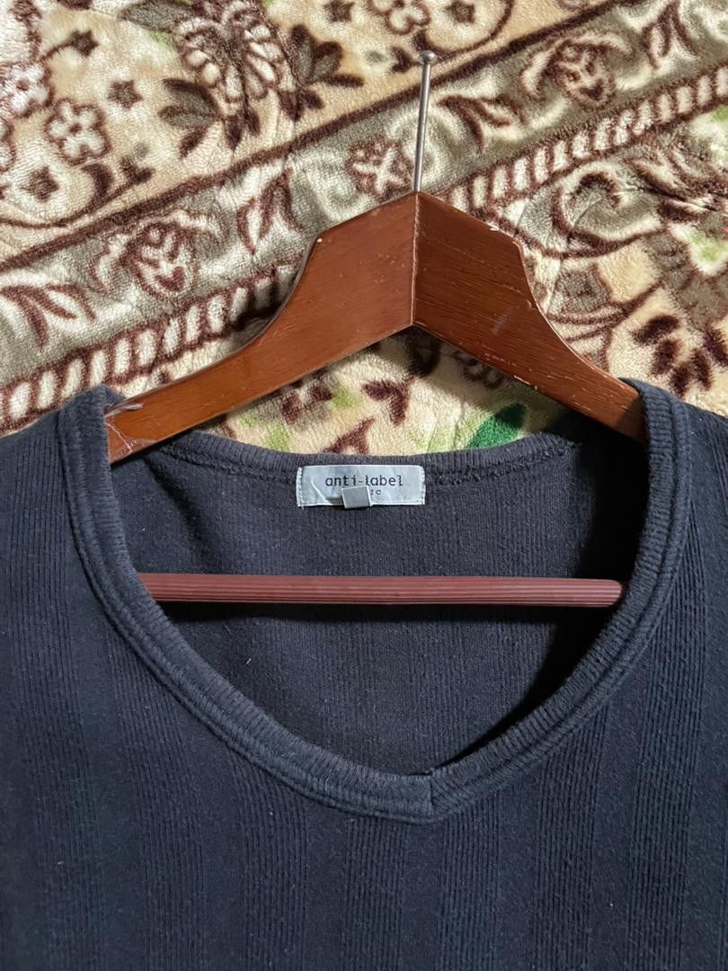 Japanese Brand K7-17 Anti-Label basic black shirt Size US L / EU 52-54 / 3 - 10 Thumbnail