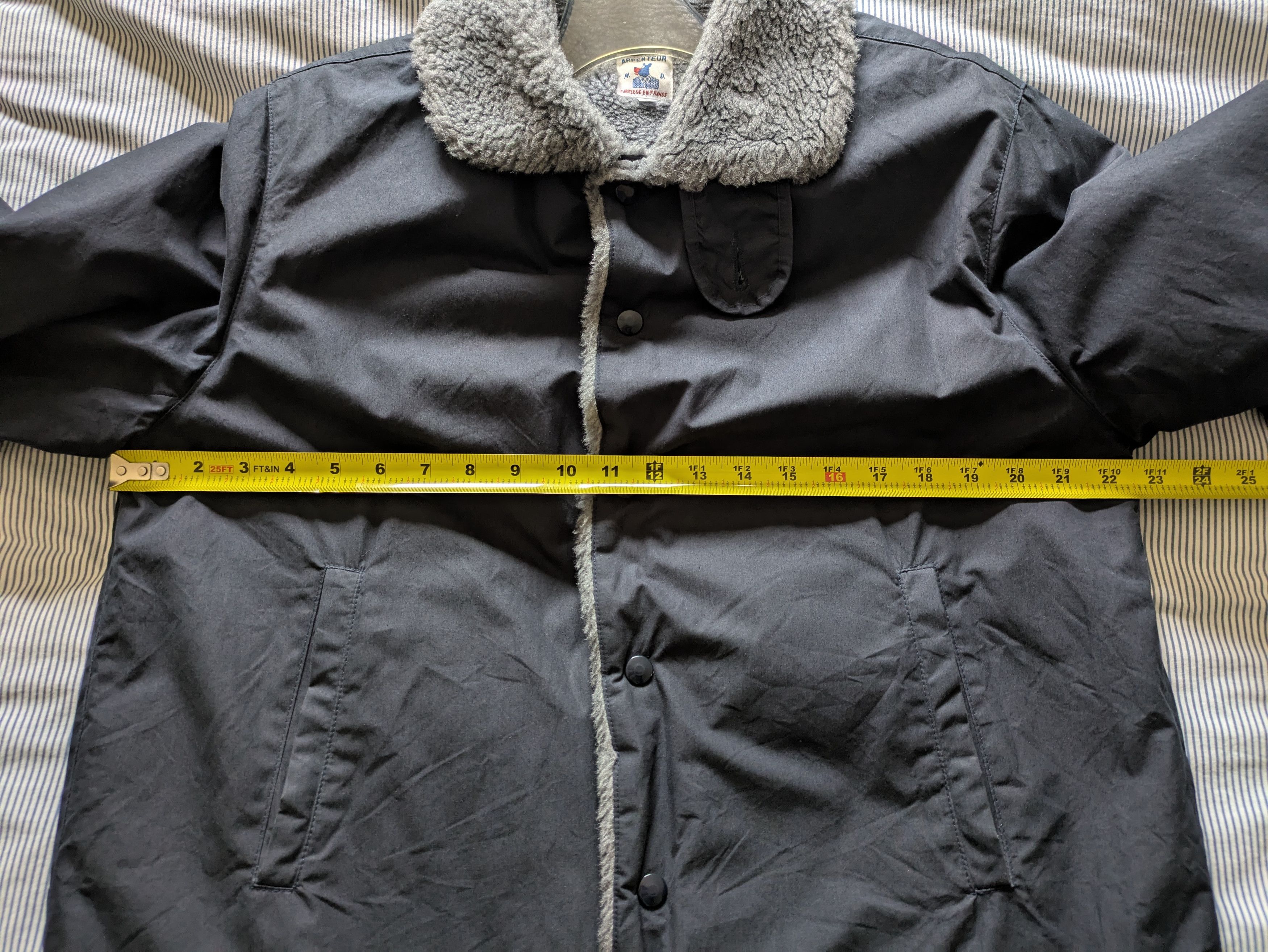 Arpenteur Arpenteur Quart Gabardine Coat - Fleeced Lined Small Size US S / EU 44-46 / 1 - 16 Thumbnail
